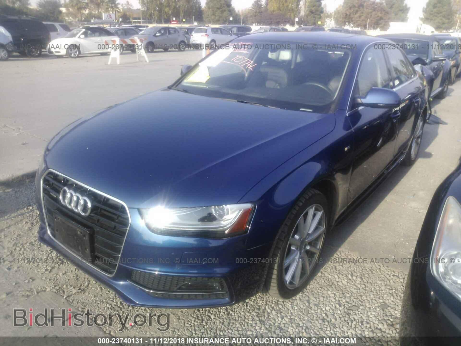 2014 Audi A4 - VIN: WAUFFAFL5EA074917 - Photo 2