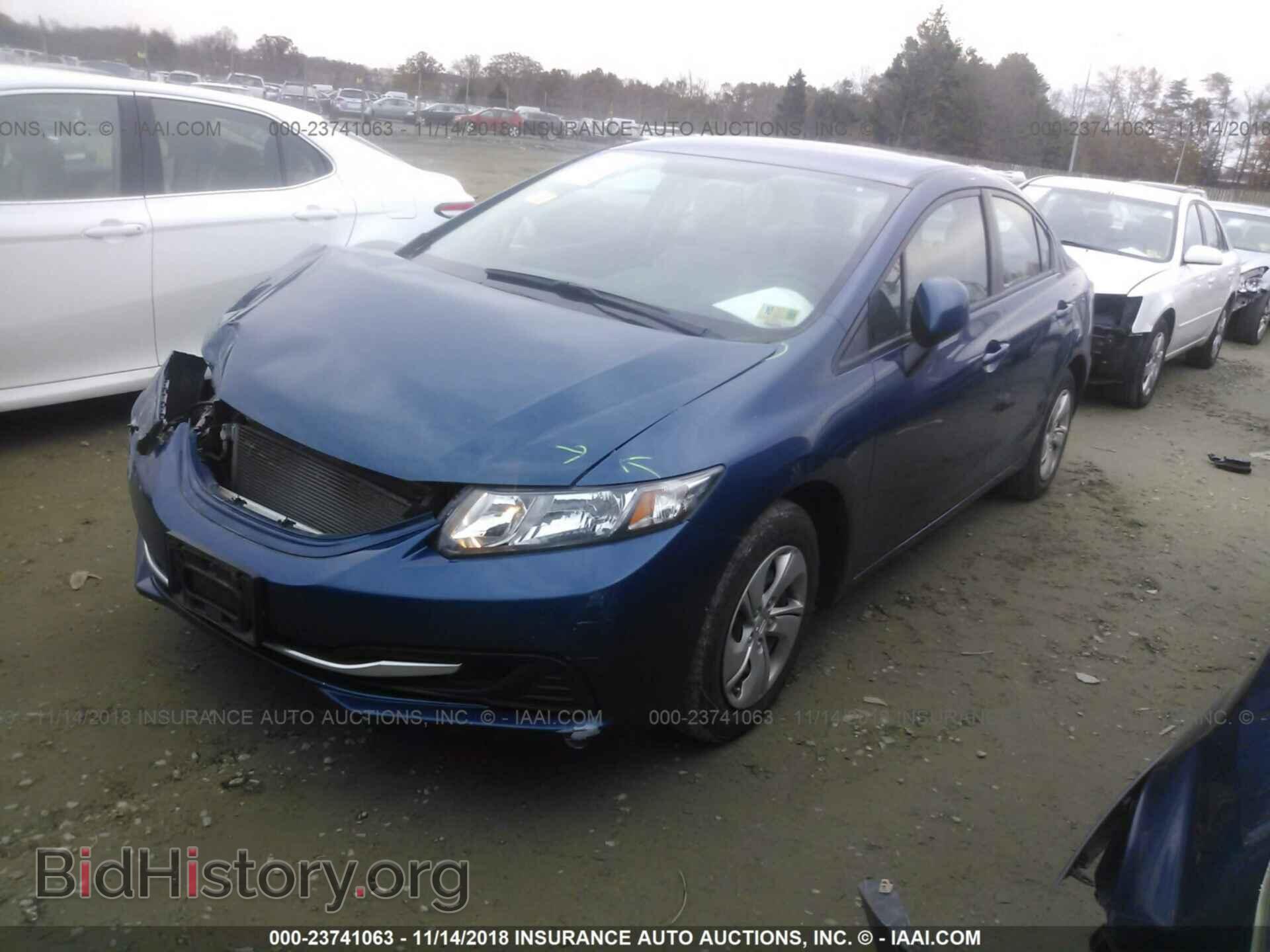 2013 Honda Civic - VIN: 19XFB2F50DE272919 - Фото 2