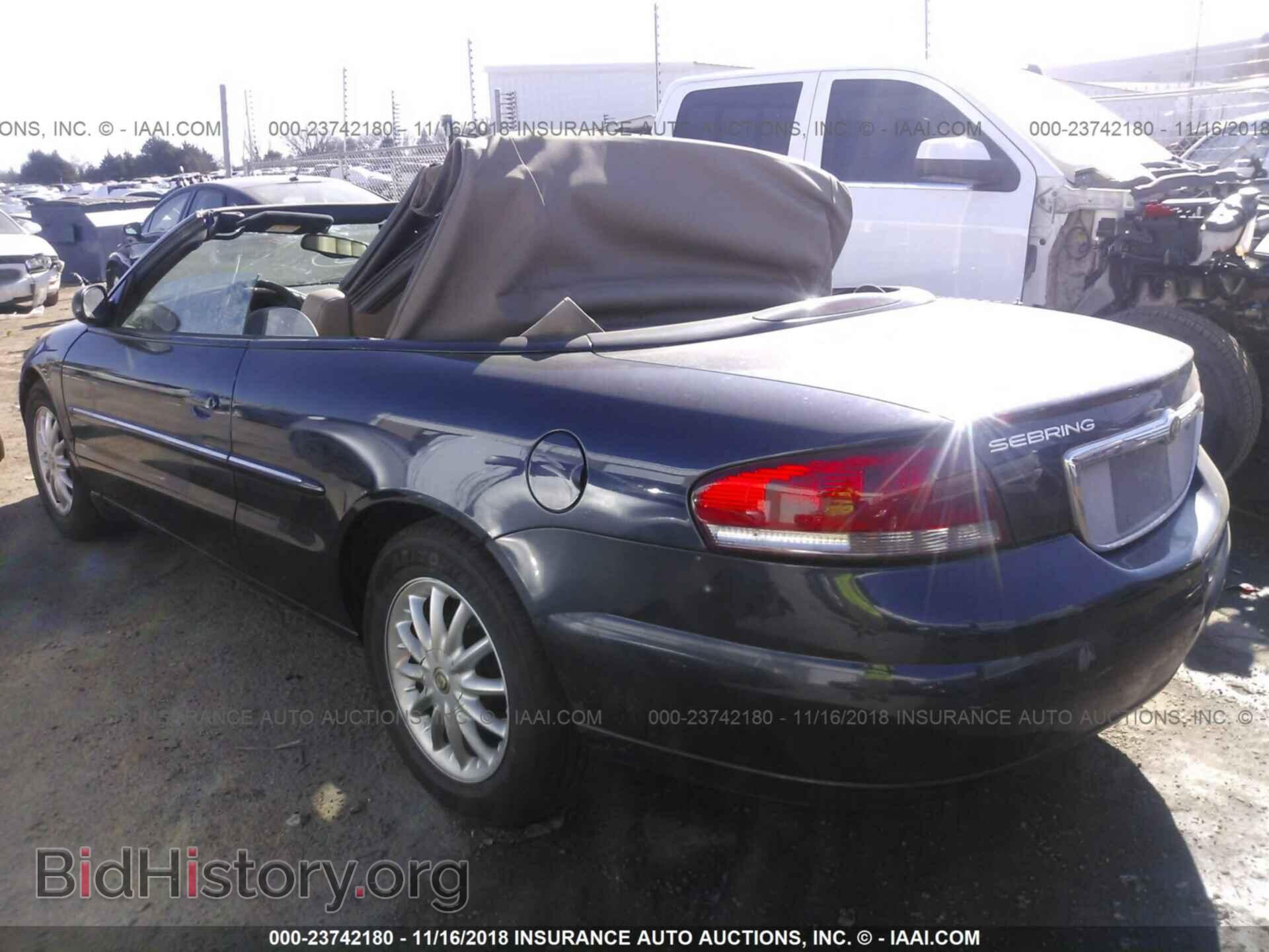2002 CHRYSLER SEBRING - VIN: 1C3EL55R12N279762 - Photo 3