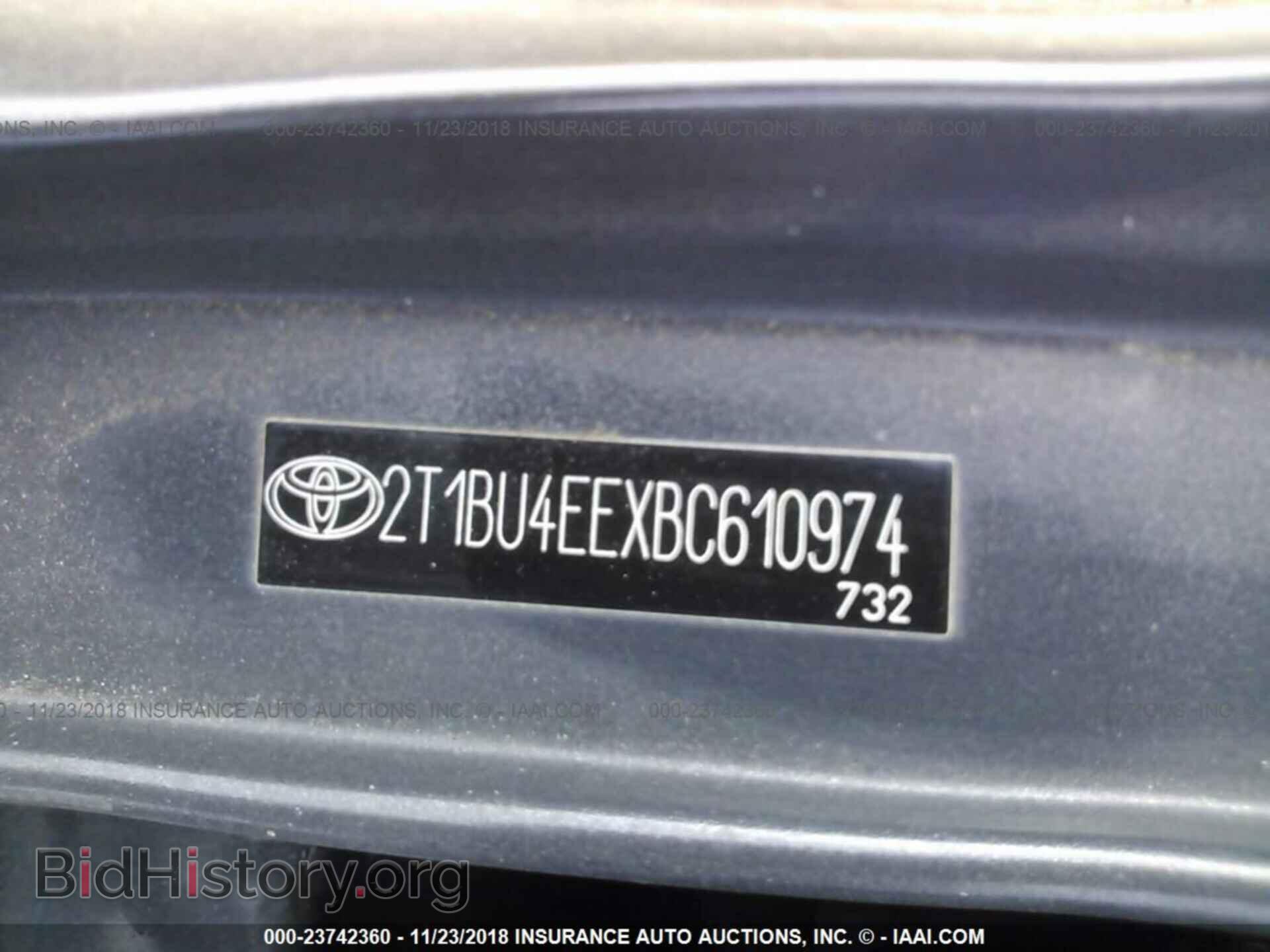 2011 Toyota Corolla - VIN: 2T1BU4EEXBC610974 - Photo 9