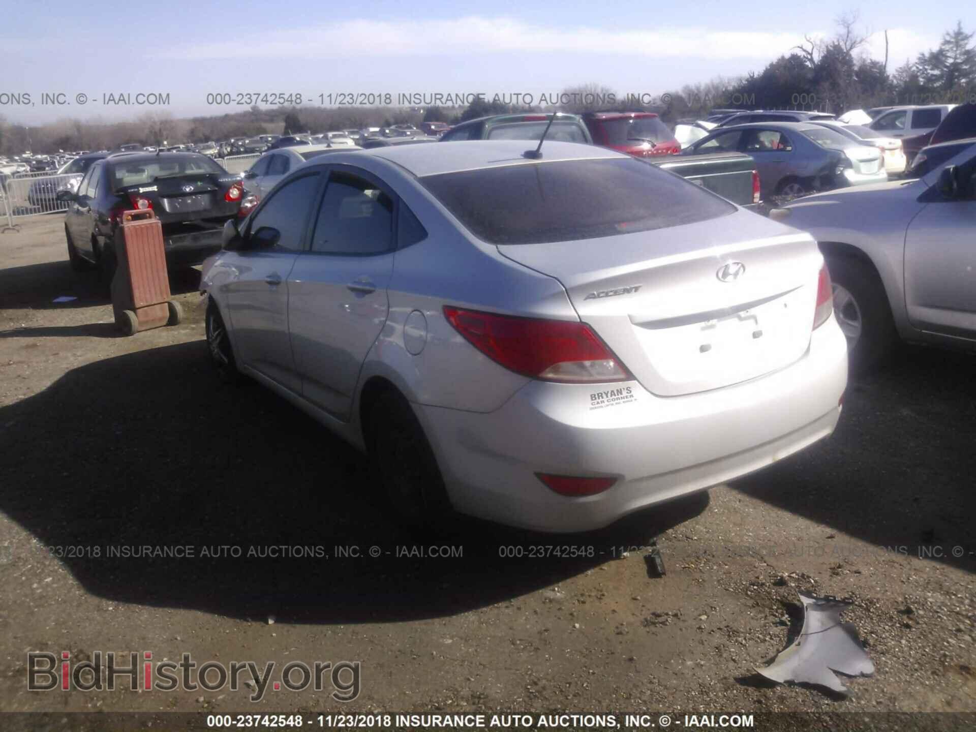 2015 HYUNDAI ACCENT - VIN: KMHCT4AE6FU806489 - Фото 3