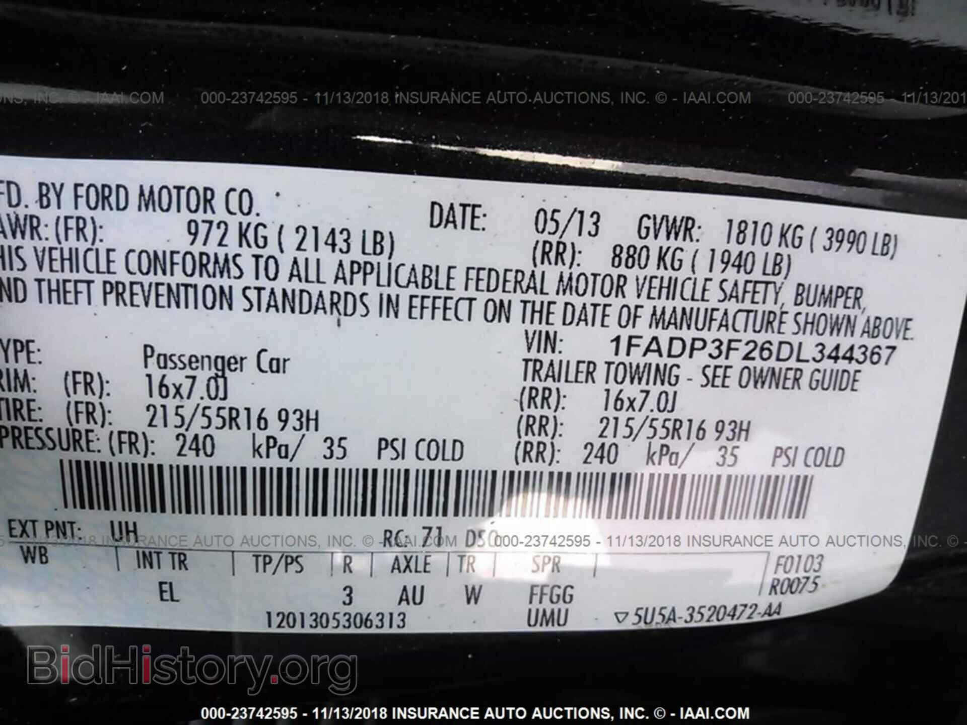 2013 Ford Focus - VIN: 1FADP3F26DL344367 - Photo 9