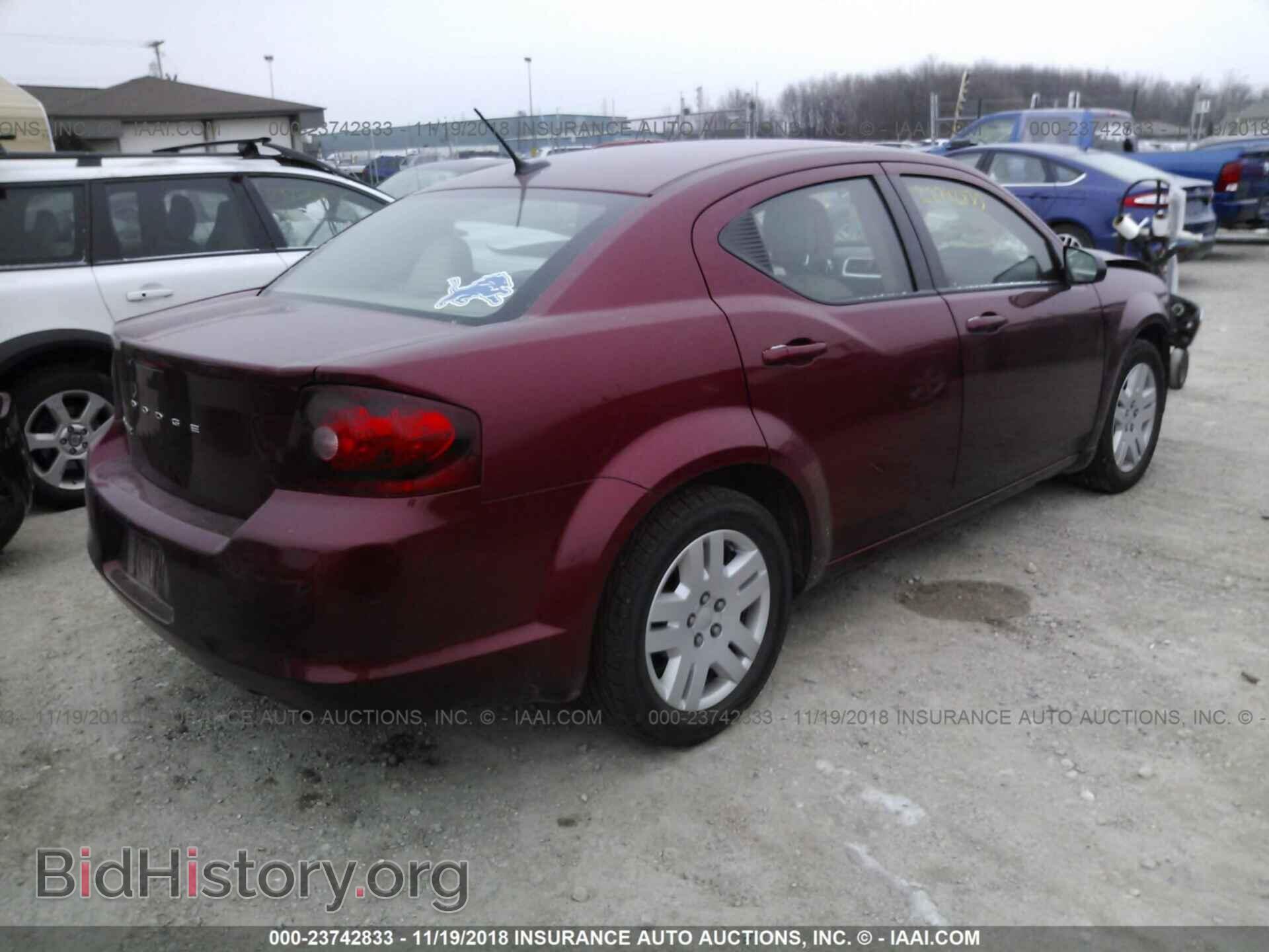 2014 Dodge Avenger - VIN: 1C3CDZAB5EN196165 - Фото 4
