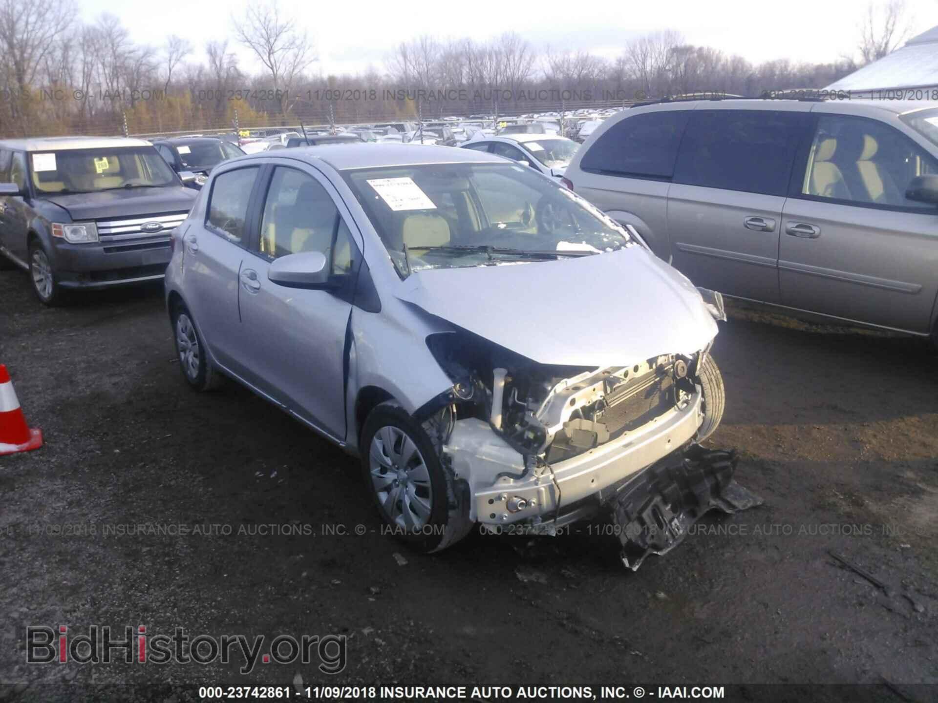 Photo JTDKTUD33DD551808 - TOYOTA YARIS 2013