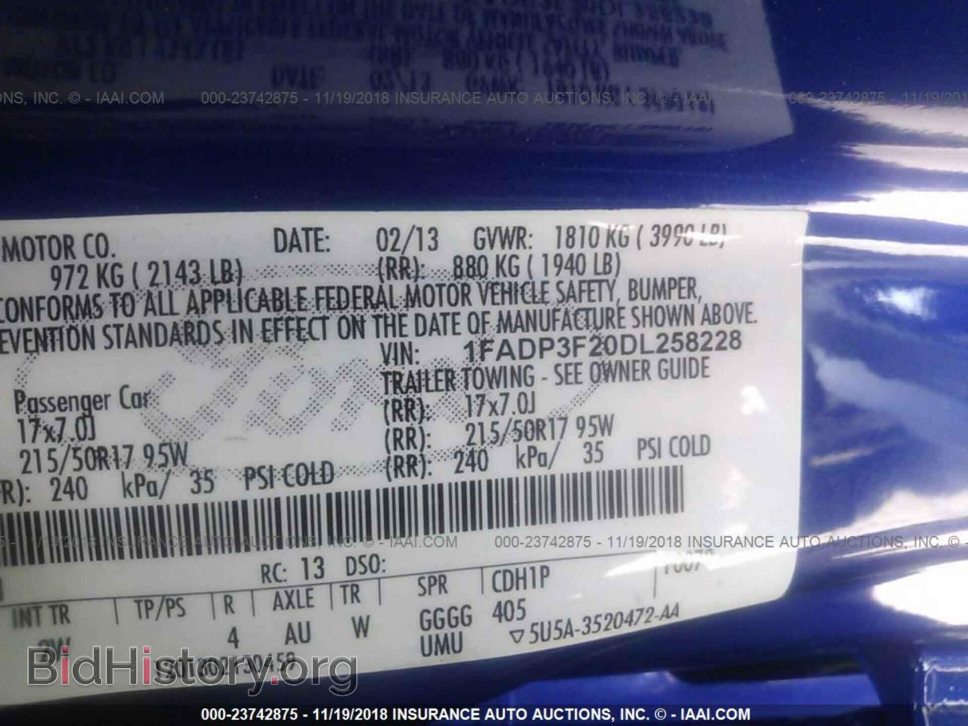 2013 Ford Focus - VIN: 1FADP3F20DL258228 - Photo 9