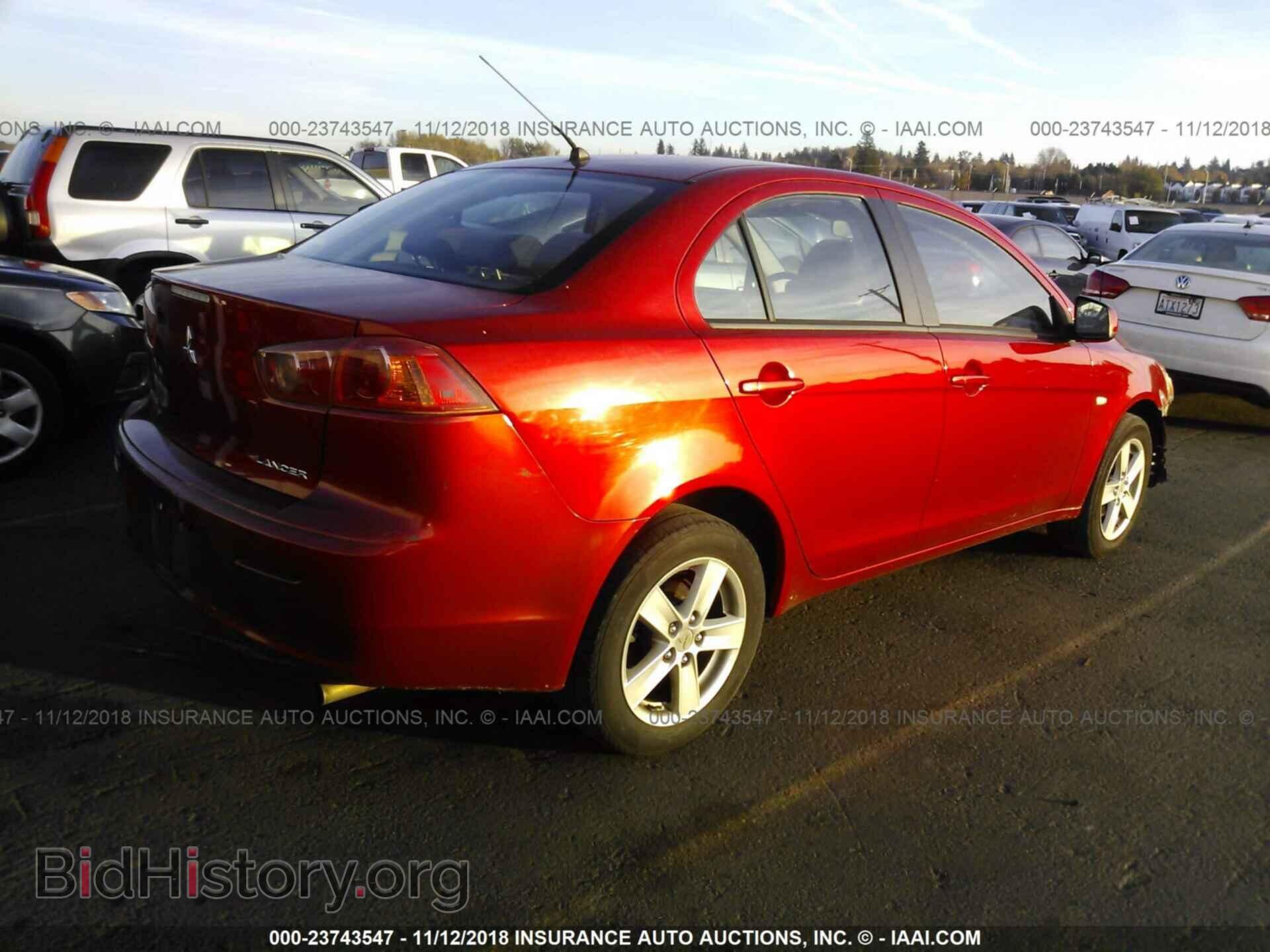 2008 MITSUBISHI LANCER - VIN: JA3AU26U38U001368 - Фото 4