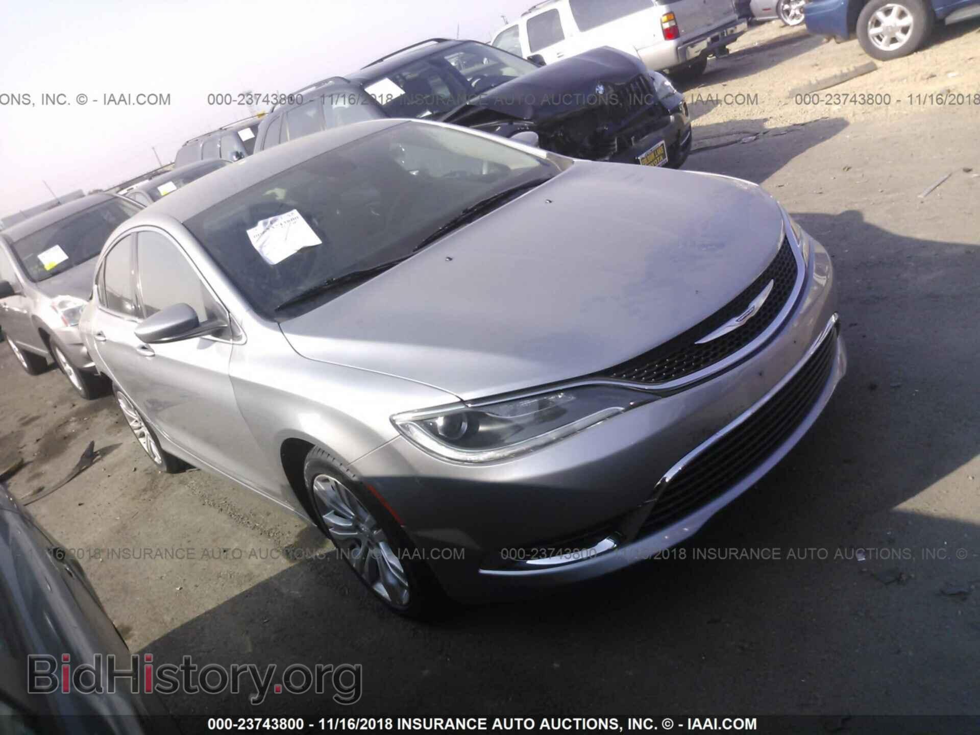 Photo 1C3CCCAB2FN562245 - Chrysler 200 2015