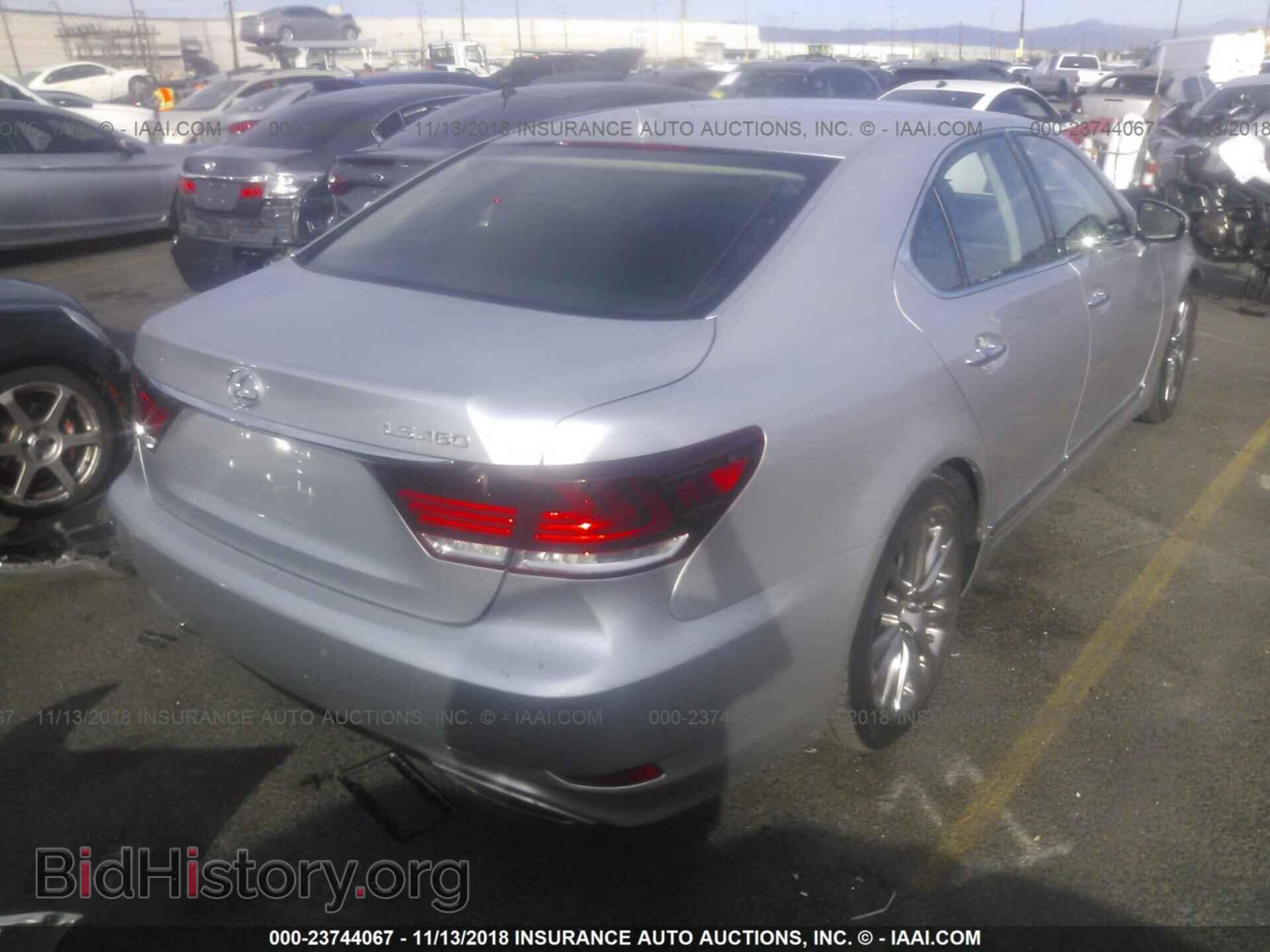 2015 LEXUS LS - VIN: JTHBL1EF2F5136336 - Фото 4