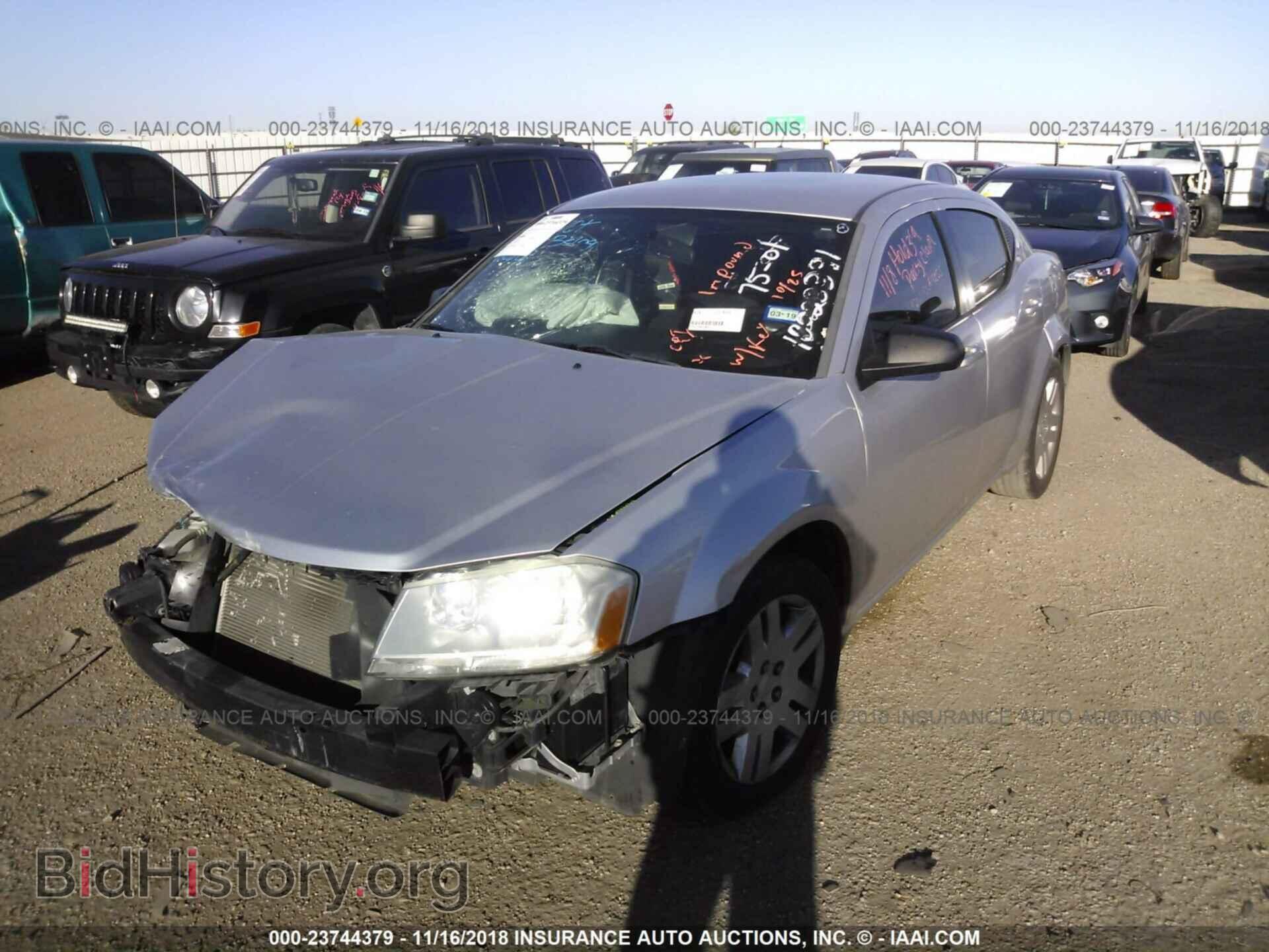 2012 DODGE AVENGER - VIN: 1C3CDZAB9CN275514 - Фото 2