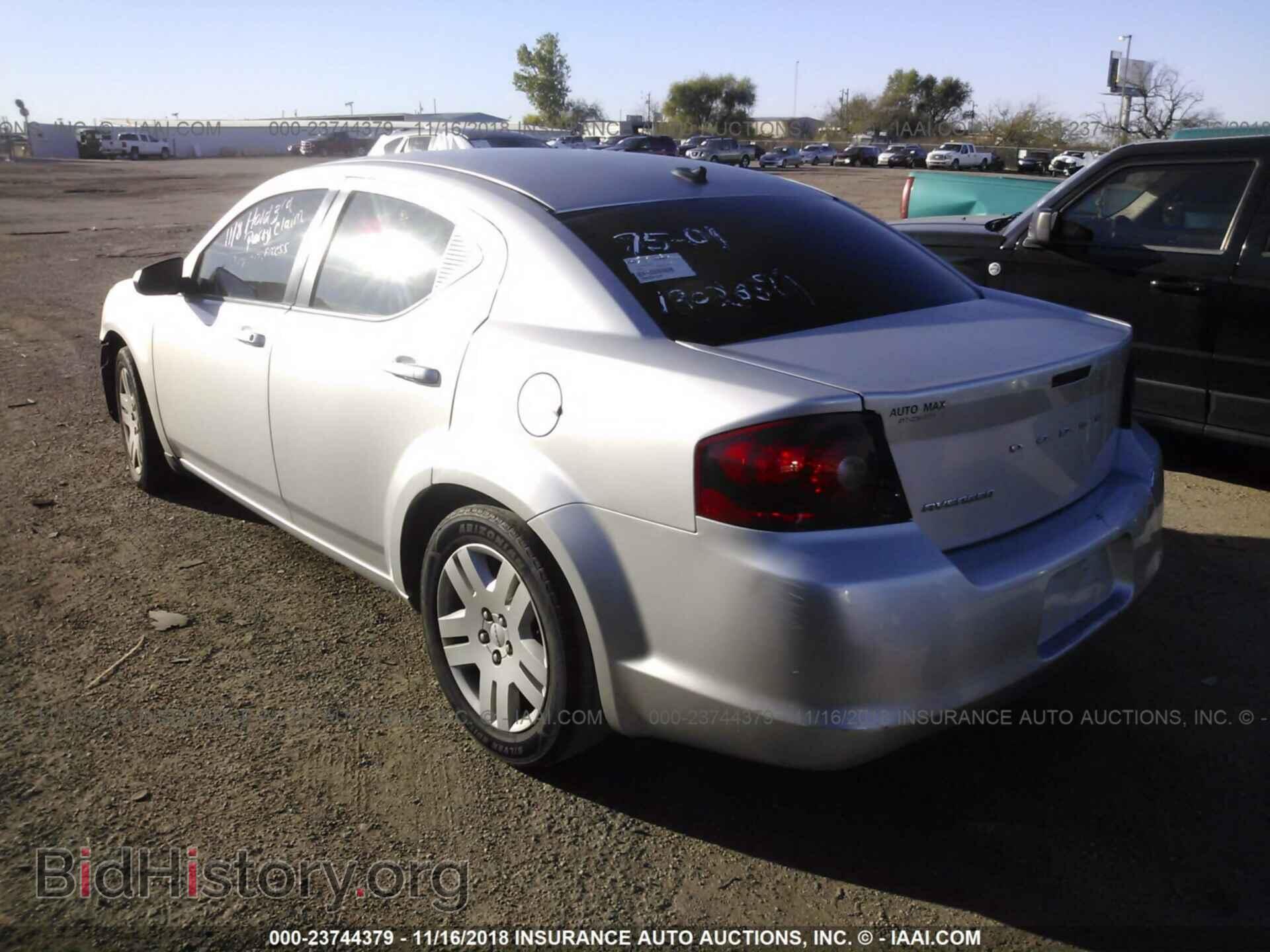 2012 DODGE AVENGER - VIN: 1C3CDZAB9CN275514 - Фото 3