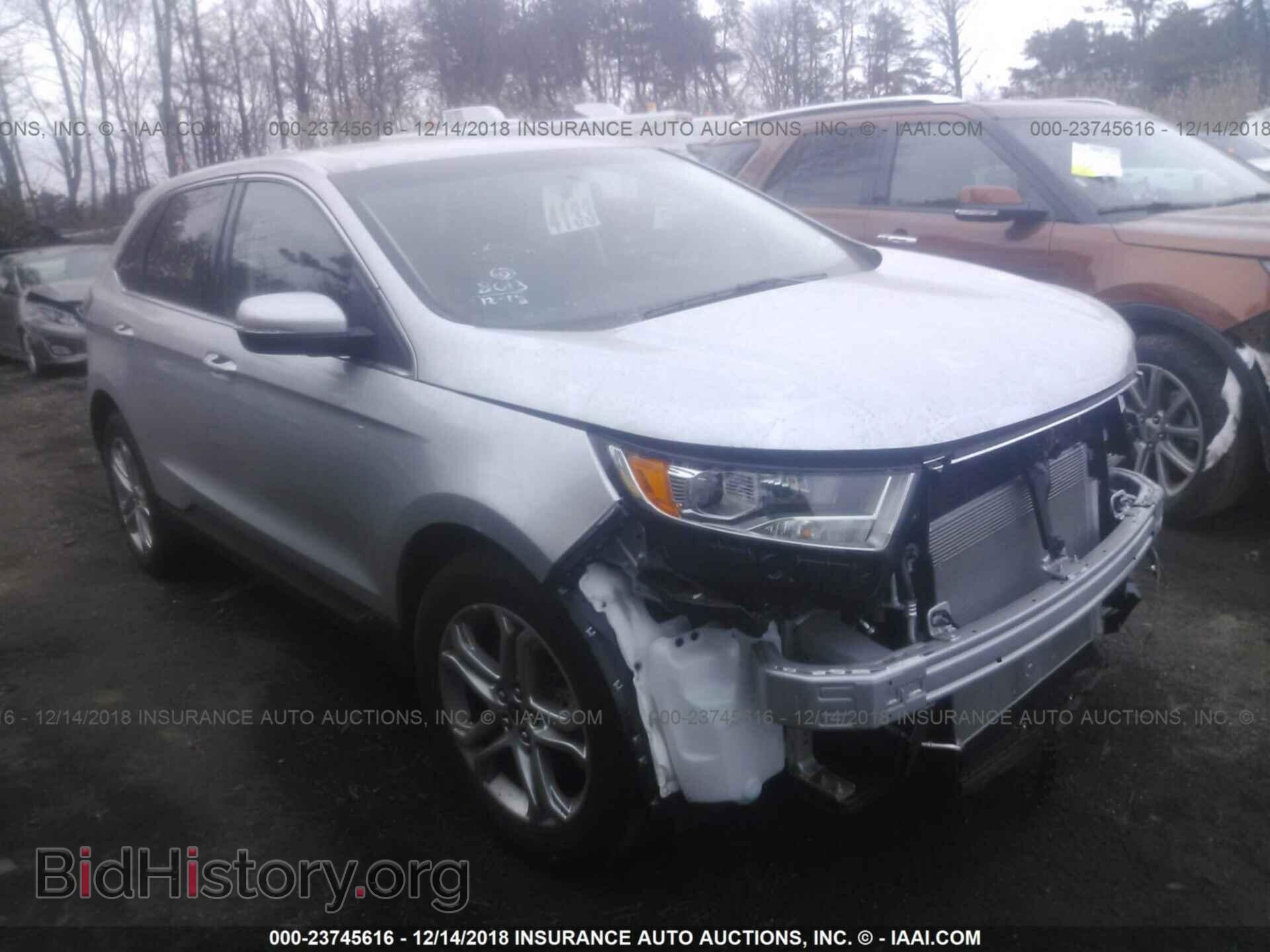 Фотография 2FMPK4K80JBC02075 - Ford Edge 2018