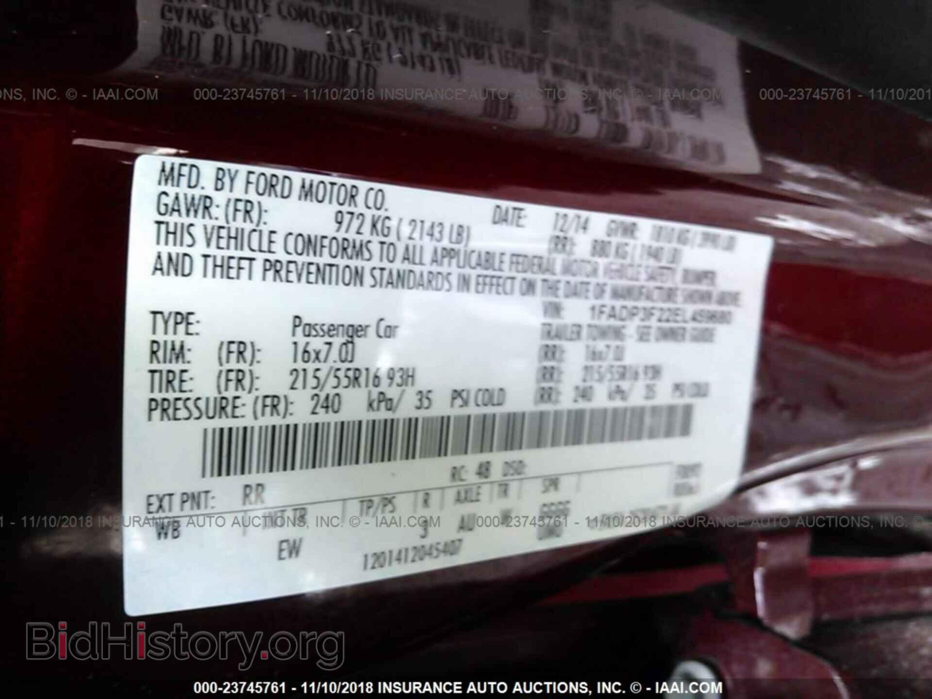 2014 Ford Focus - VIN: 1FADP3F22EL459680 - Photo 9