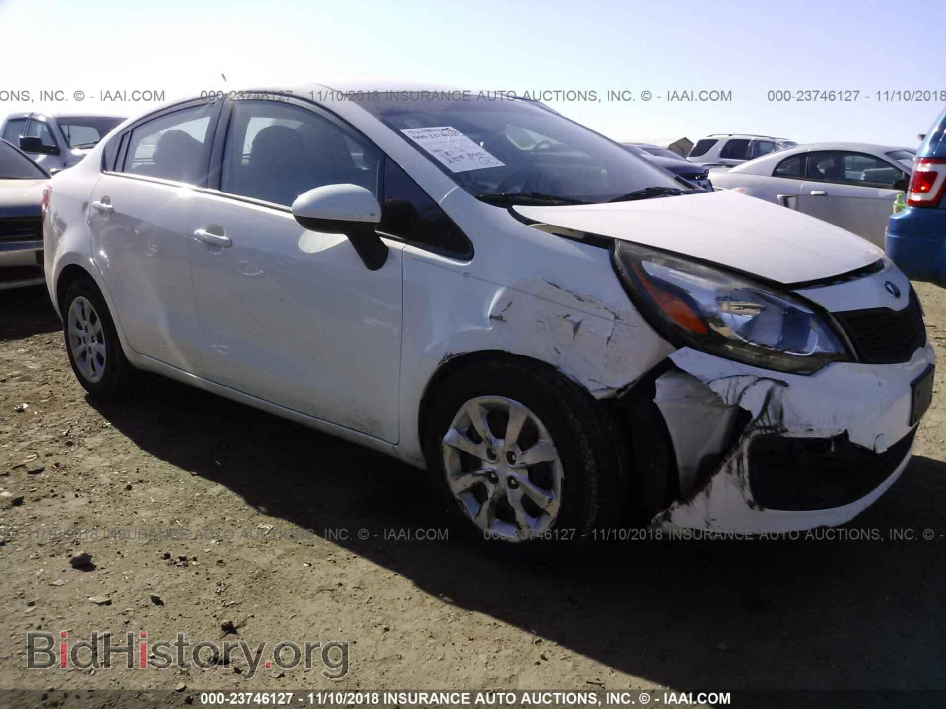 Photo KNADM4A31D6150737 - KIA RIO 2013