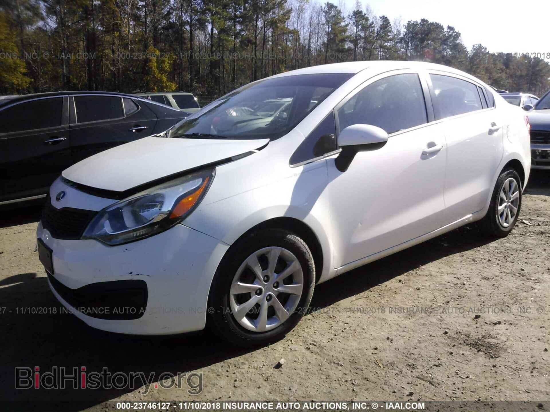 2013 KIA RIO - VIN: KNADM4A31D6150737 - Photo 2