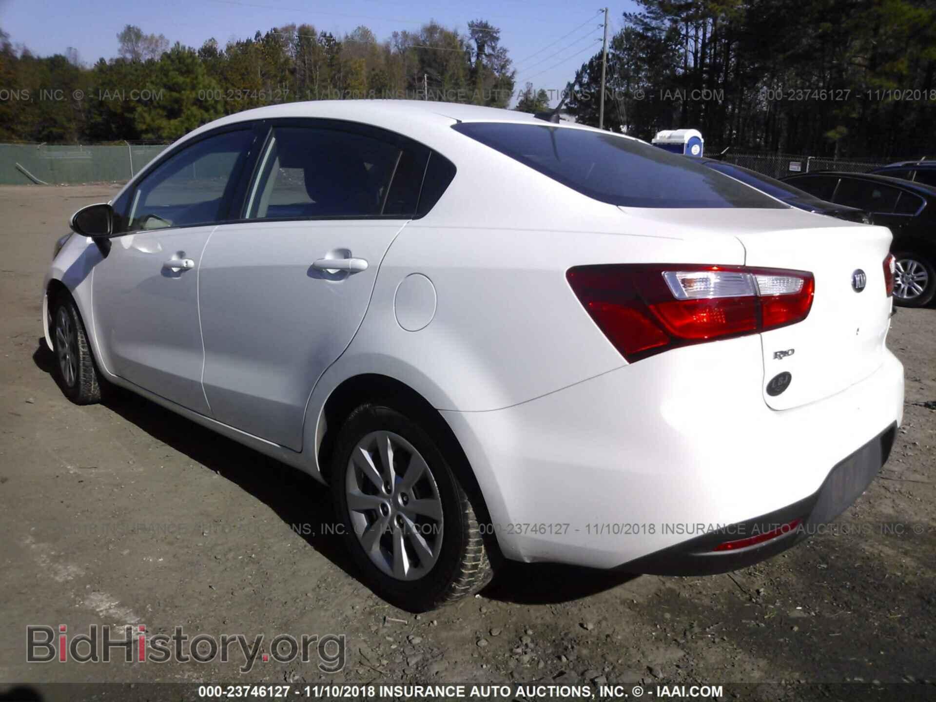 2013 KIA RIO - VIN: KNADM4A31D6150737 - Photo 3