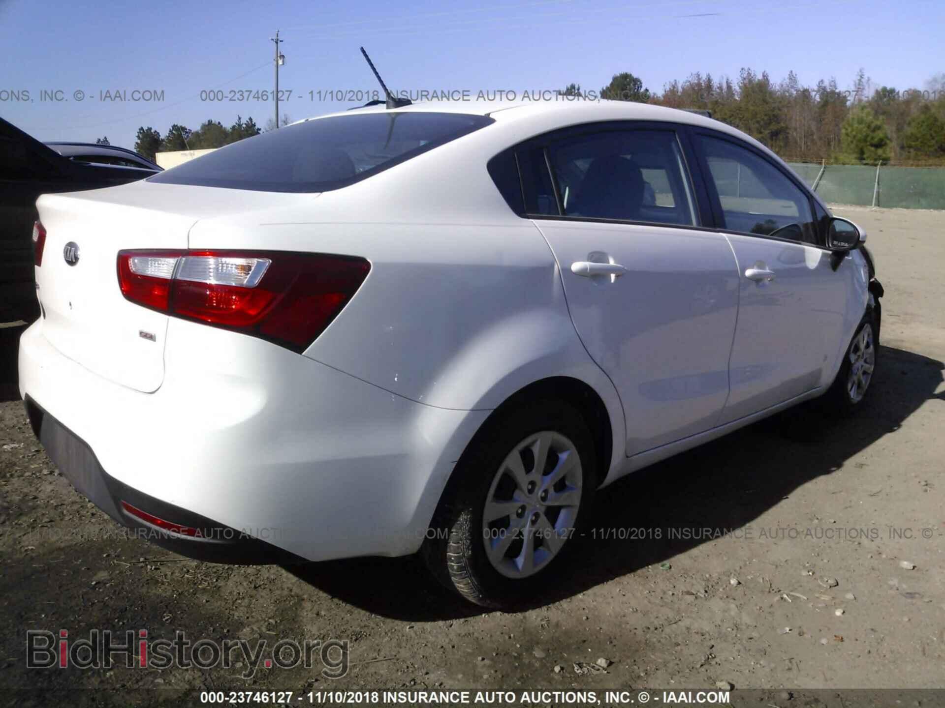 2013 KIA RIO - VIN: KNADM4A31D6150737 - Photo 4