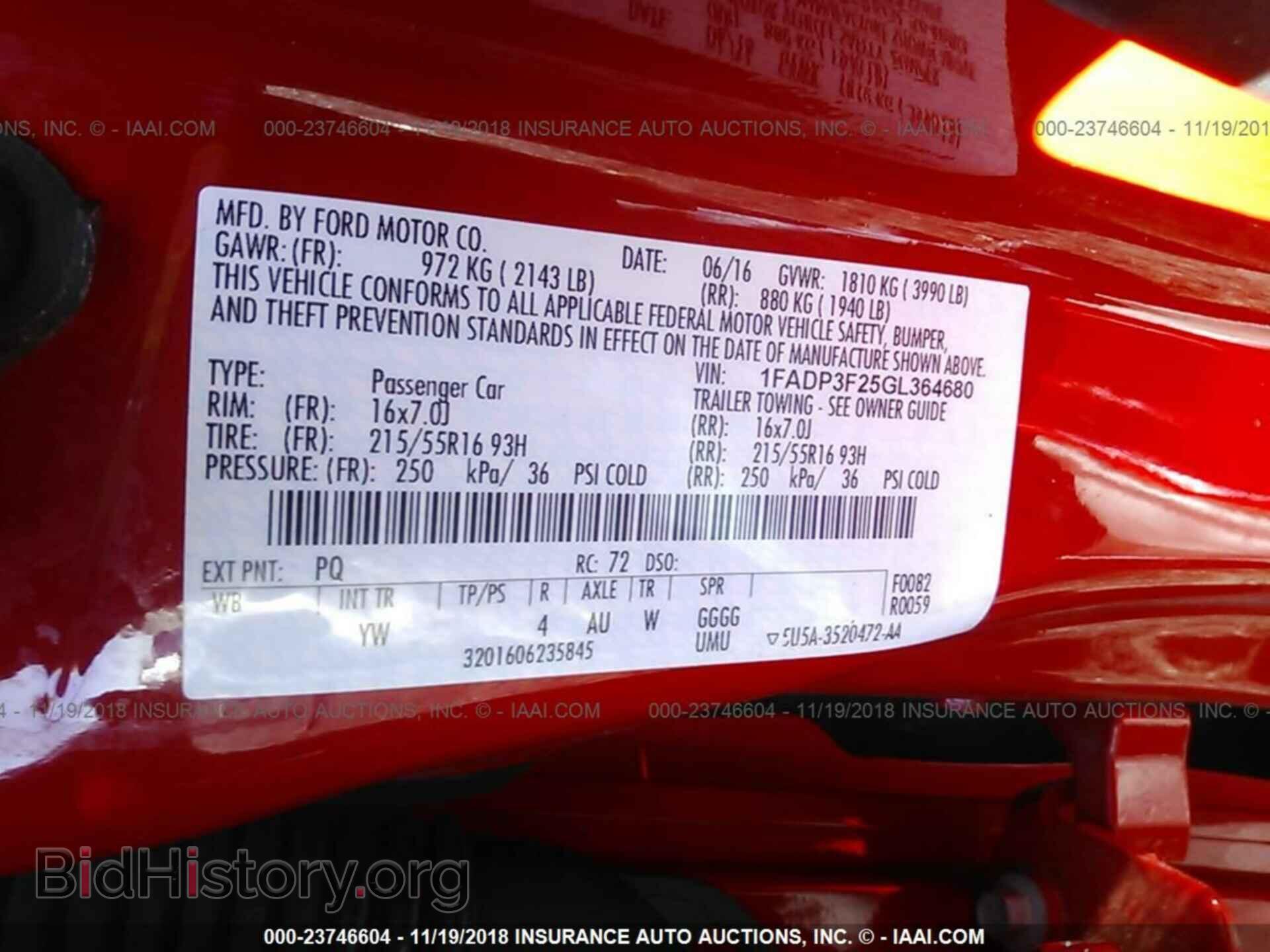 2016 Ford Focus - VIN: 1FADP3F25GL364680 - Photo 9