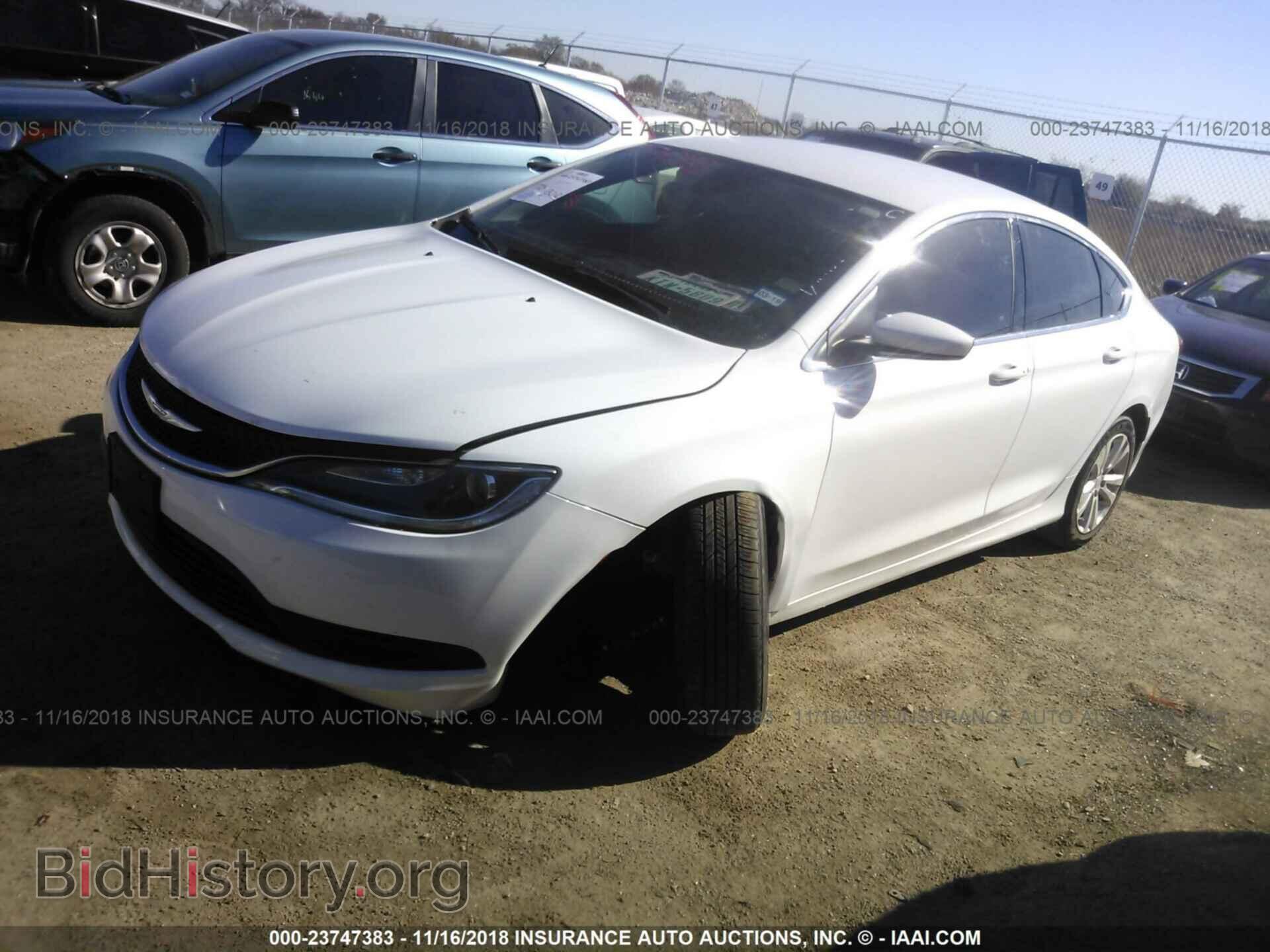 2016 CHRYSLER 200 - VIN: 1C3CCCFB1GN196448 - Фото 2