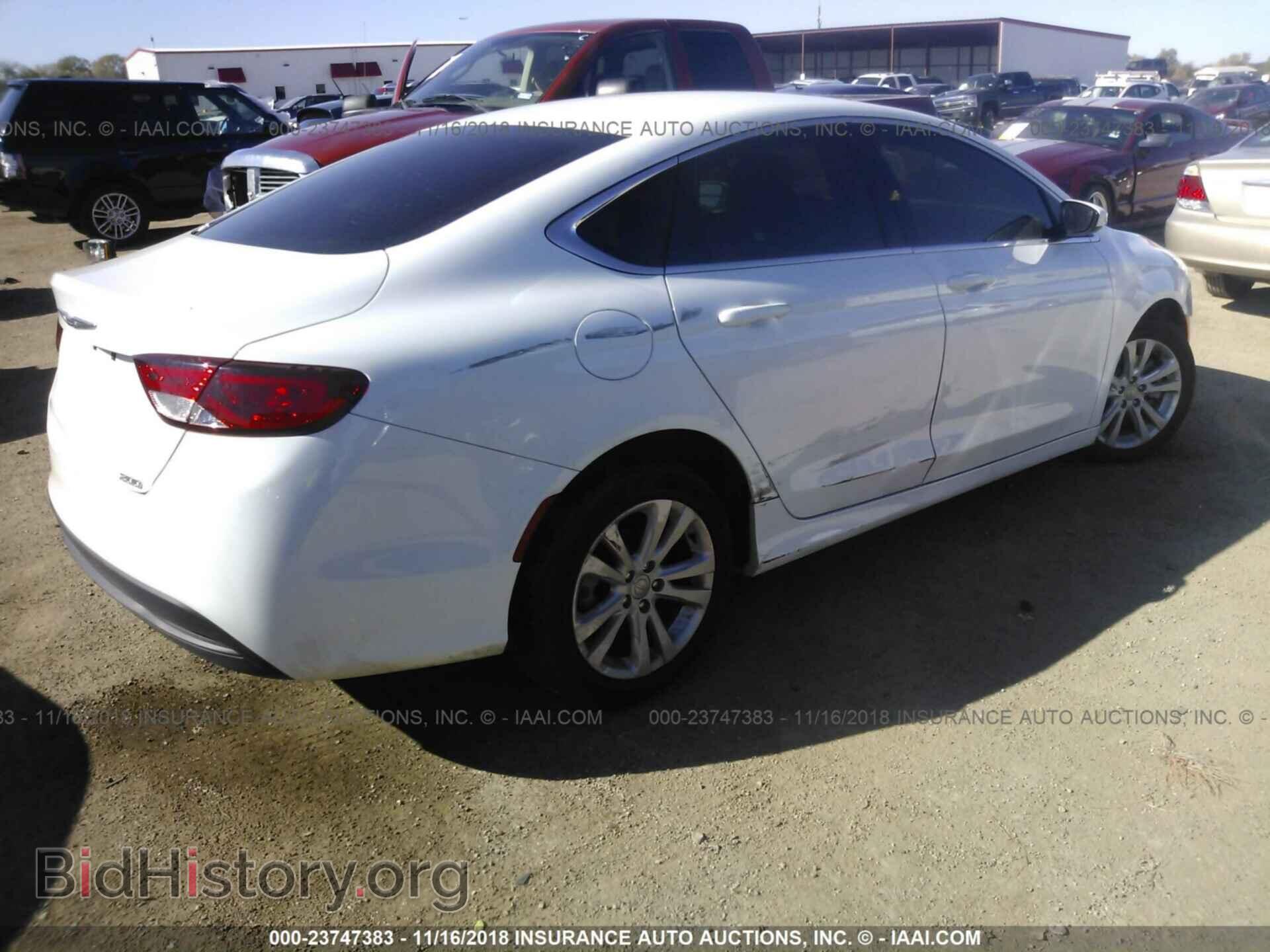 2016 CHRYSLER 200 - VIN: 1C3CCCFB1GN196448 - Фото 4