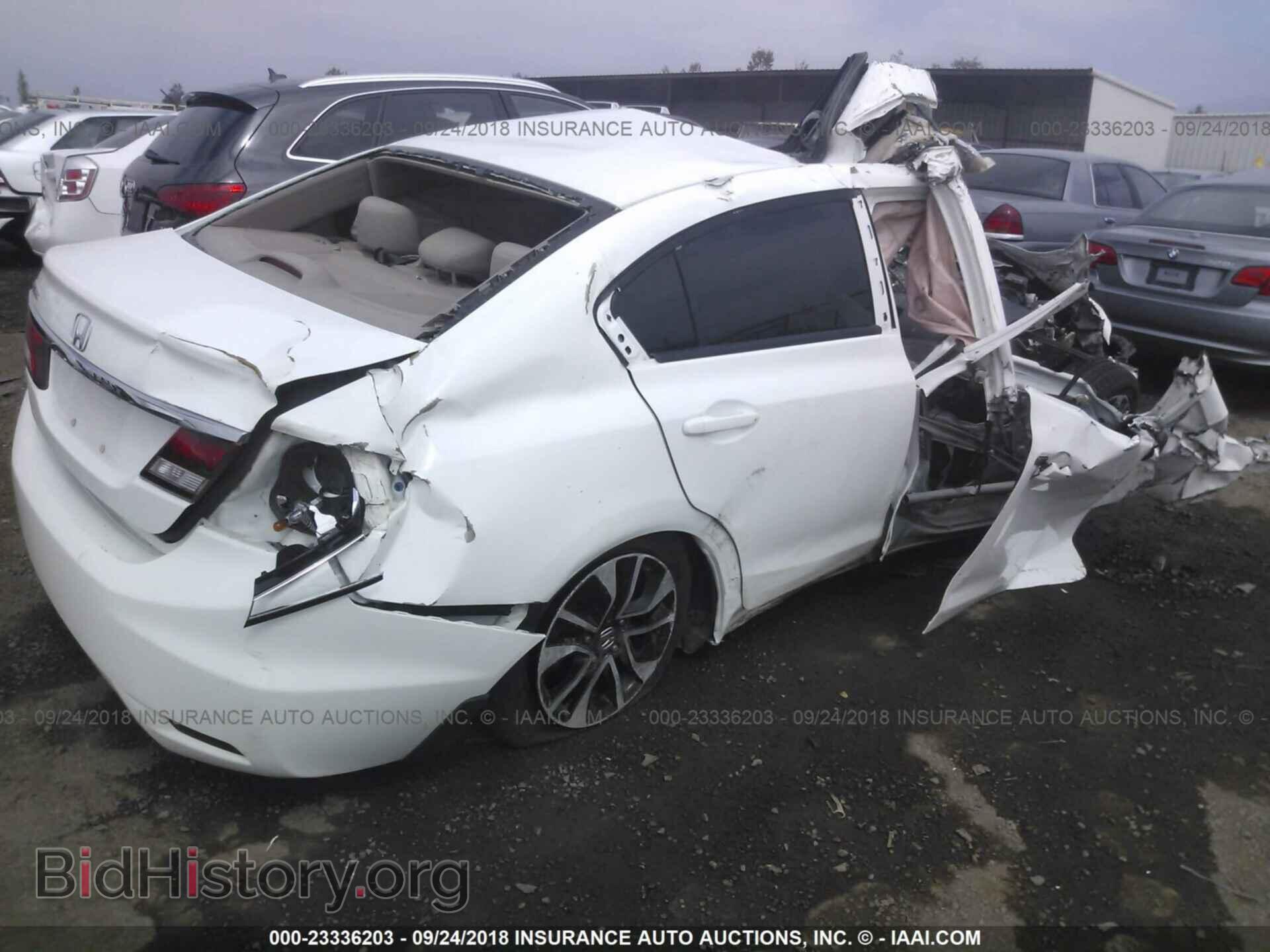 2013 HONDA CIVIC - VIN: 19XFB2F8XDE277300 - Фото 4