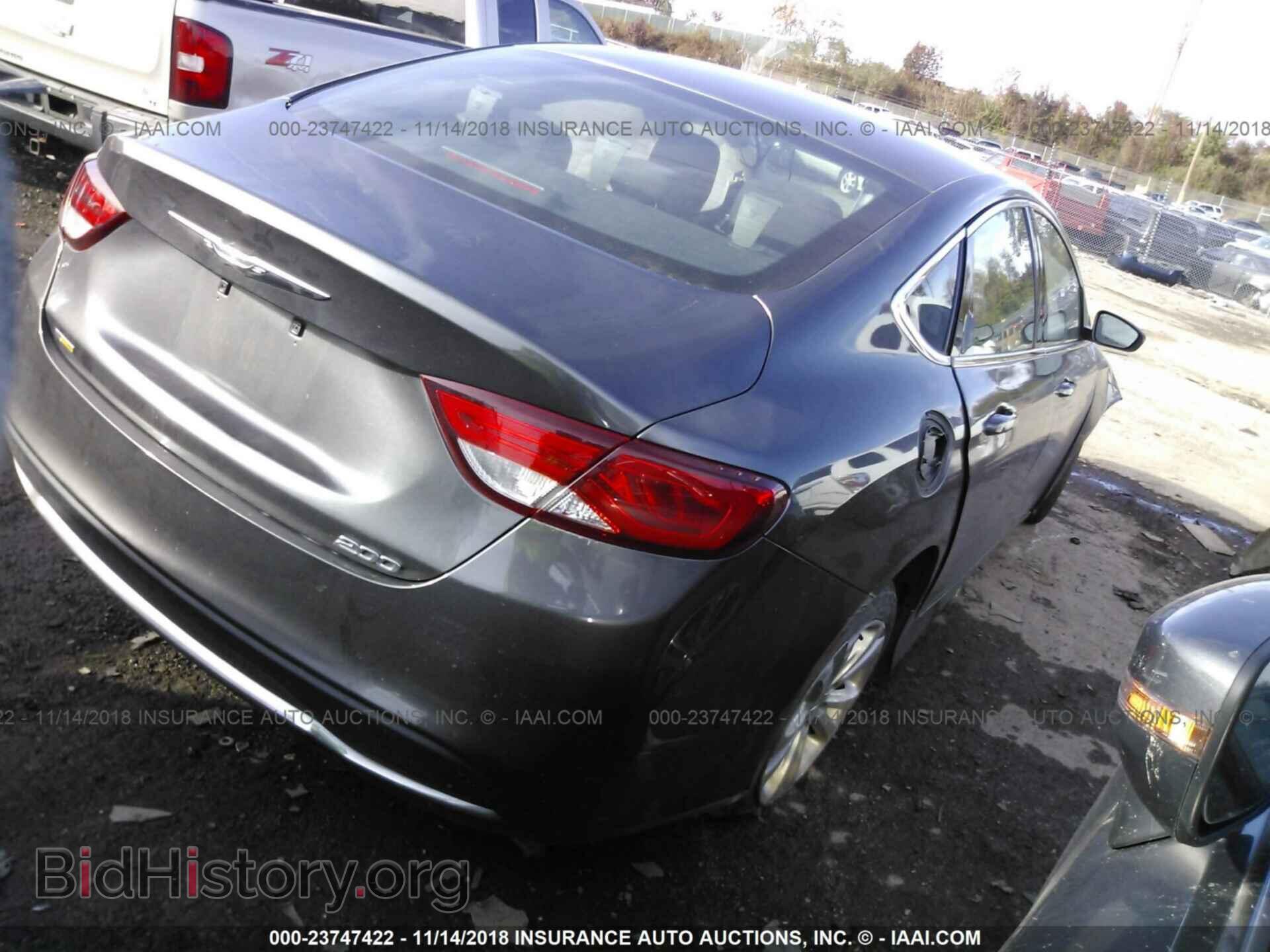 2015 CHRYSLER 200 - VIN: 1C3CCCAB8FN633044 - Фото 4