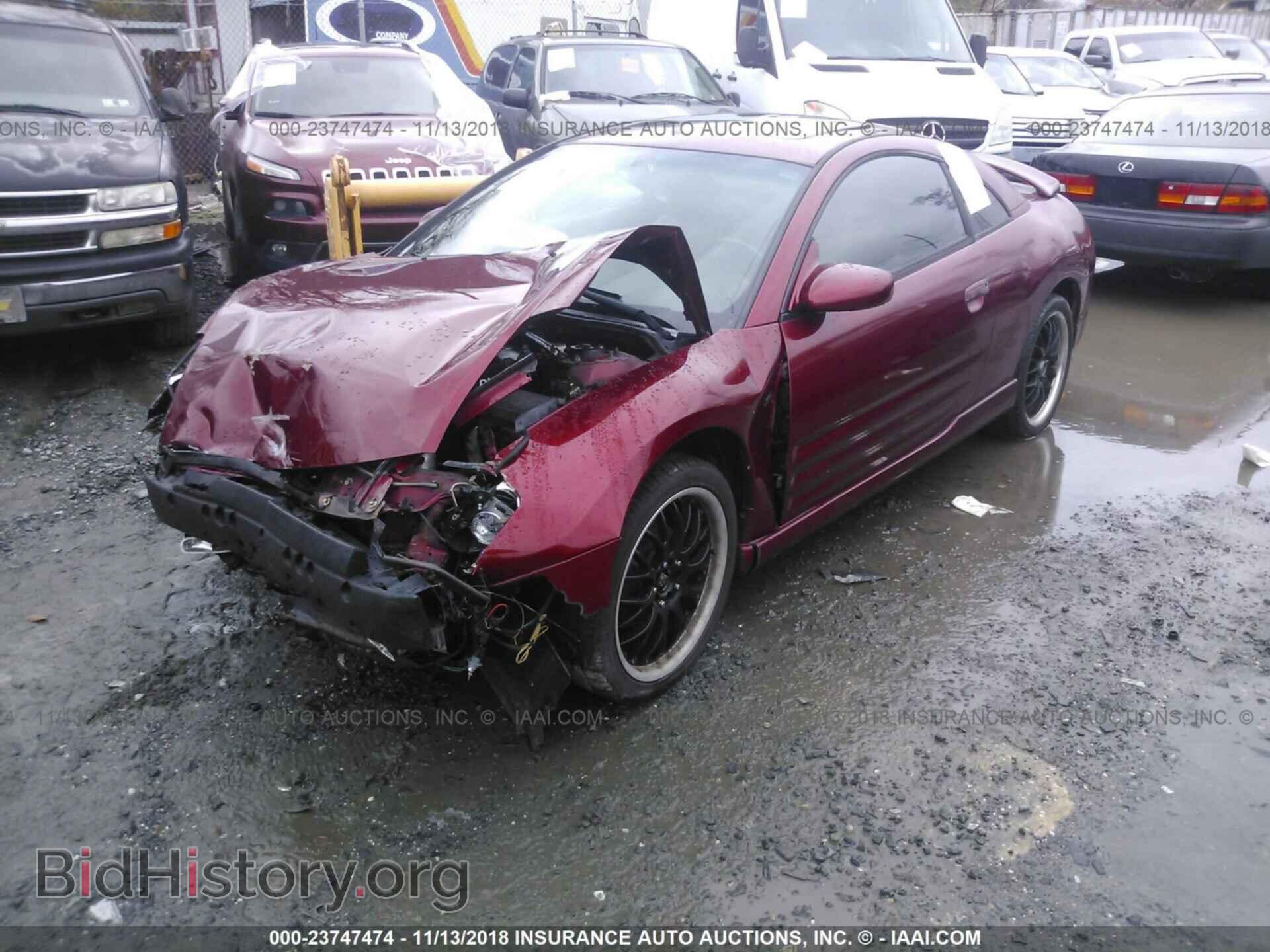 2002 MITSUBISHI ECLIPSE - VIN: 4A3AC84H02E063922 - Photo 2