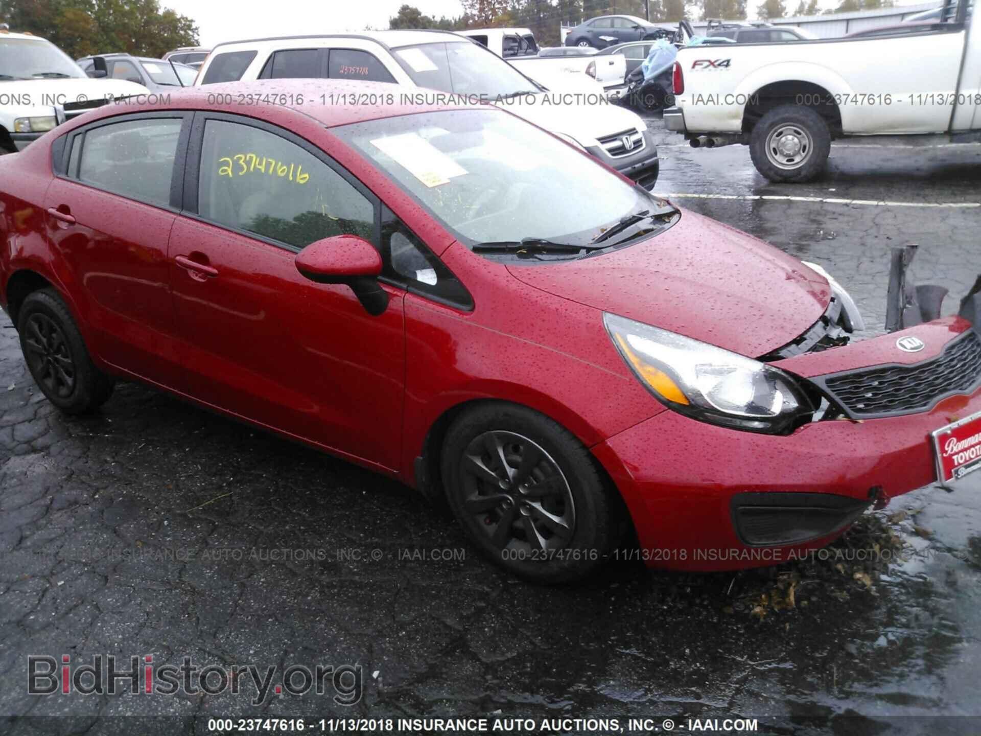 Фотография KNADM4A36E6414813 - KIA RIO 2014