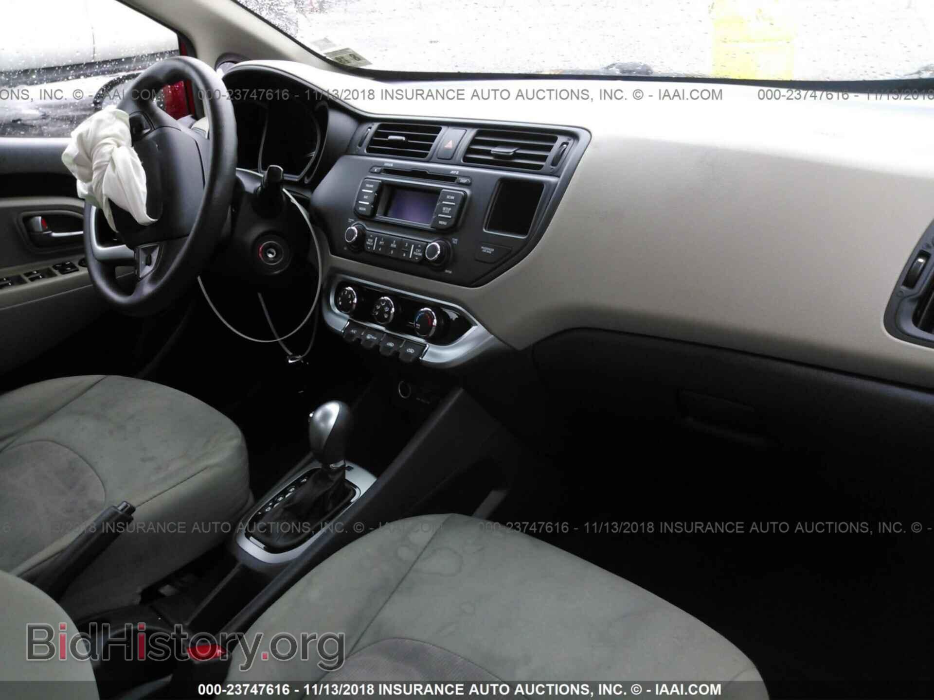 2014 KIA RIO - VIN: KNADM4A36E6414813 - Фото 5