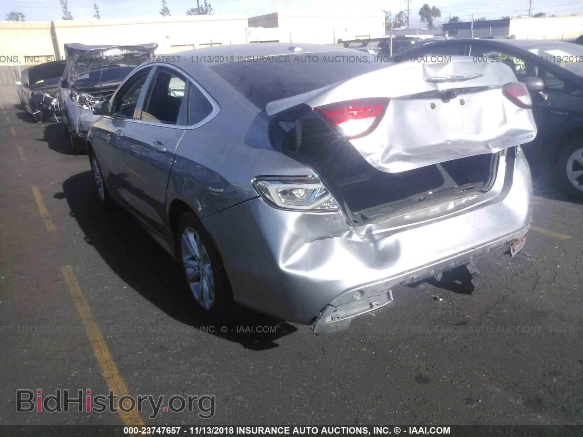 2016 Chrysler 200 - VIN: 1C3CCCAB5GN164688 - Фото 3