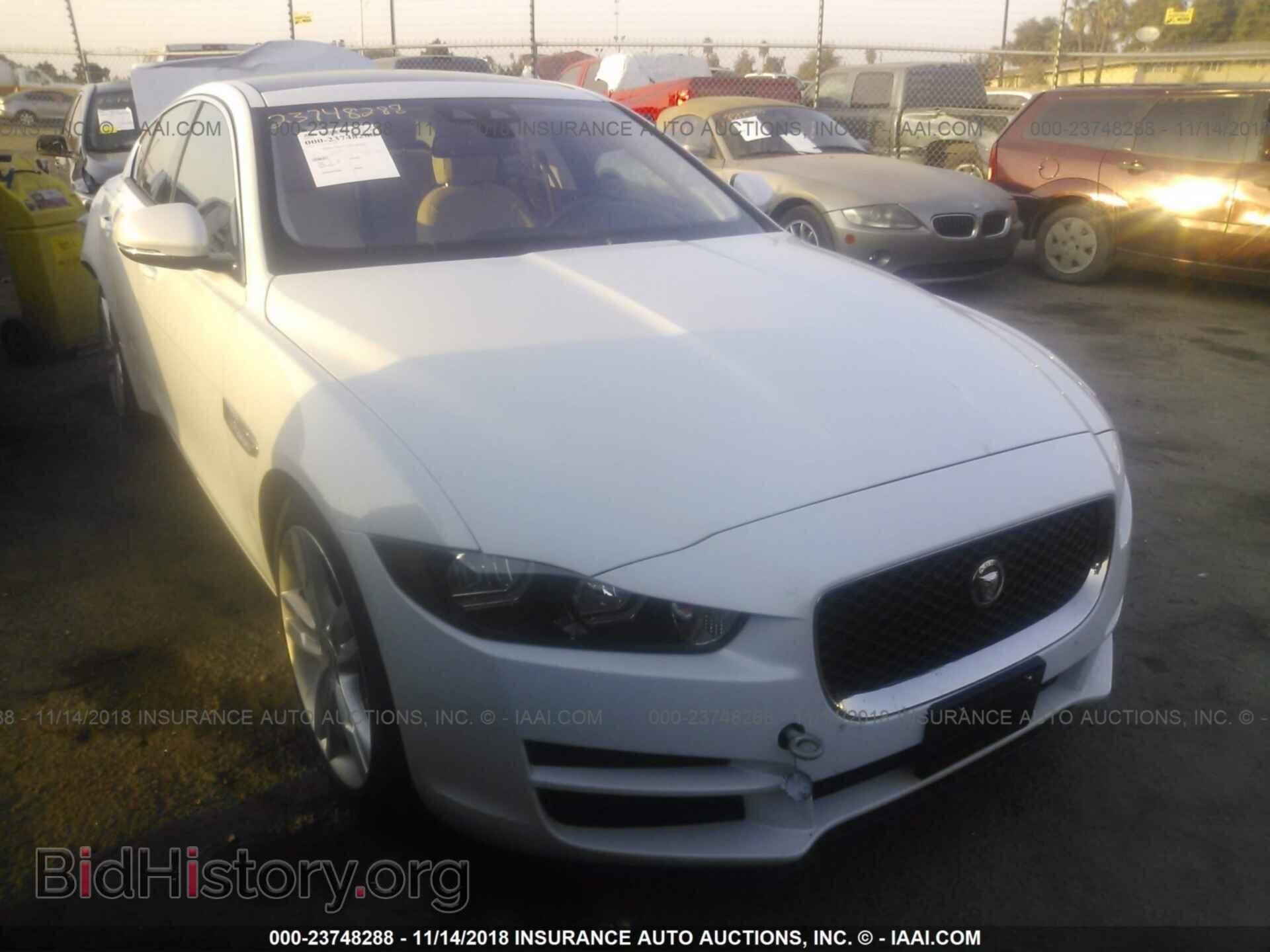Photo SAJAD4BV2HA971078 - JAGUAR XE 2017