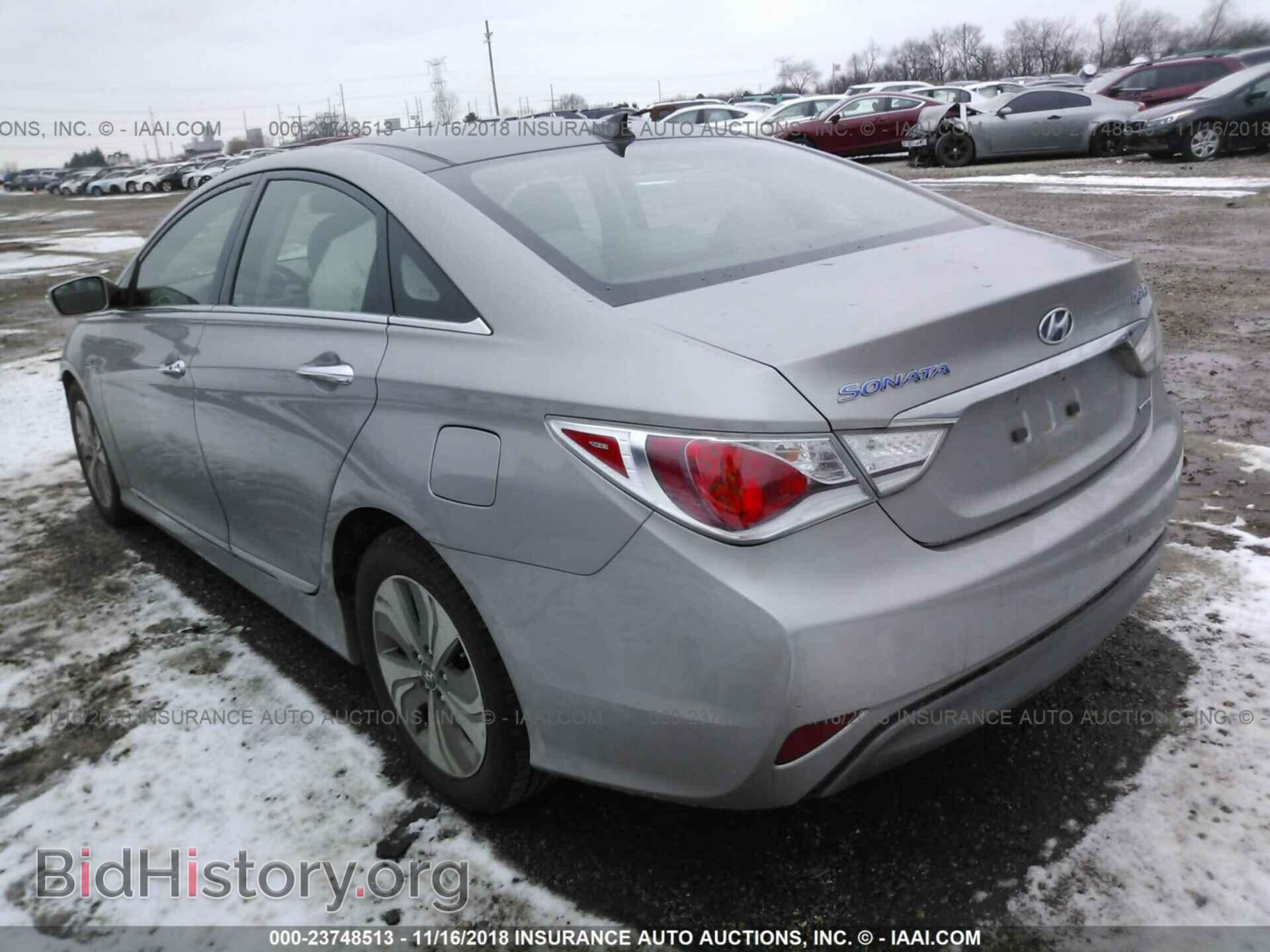 2014 HYUNDAI SONATA - VIN: KMHEC4A49EA103663 - Фото 3