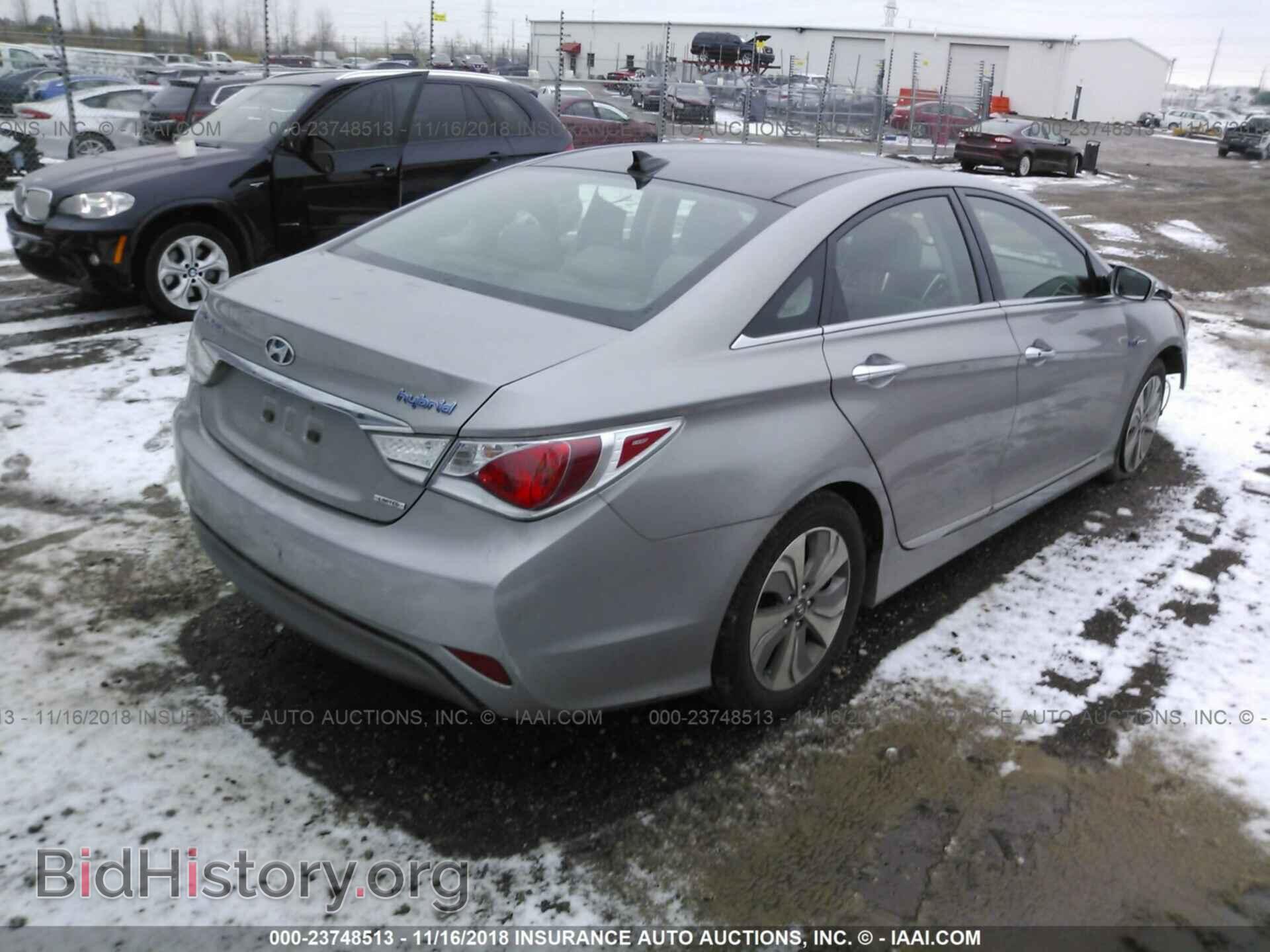 2014 HYUNDAI SONATA - VIN: KMHEC4A49EA103663 - Фото 4