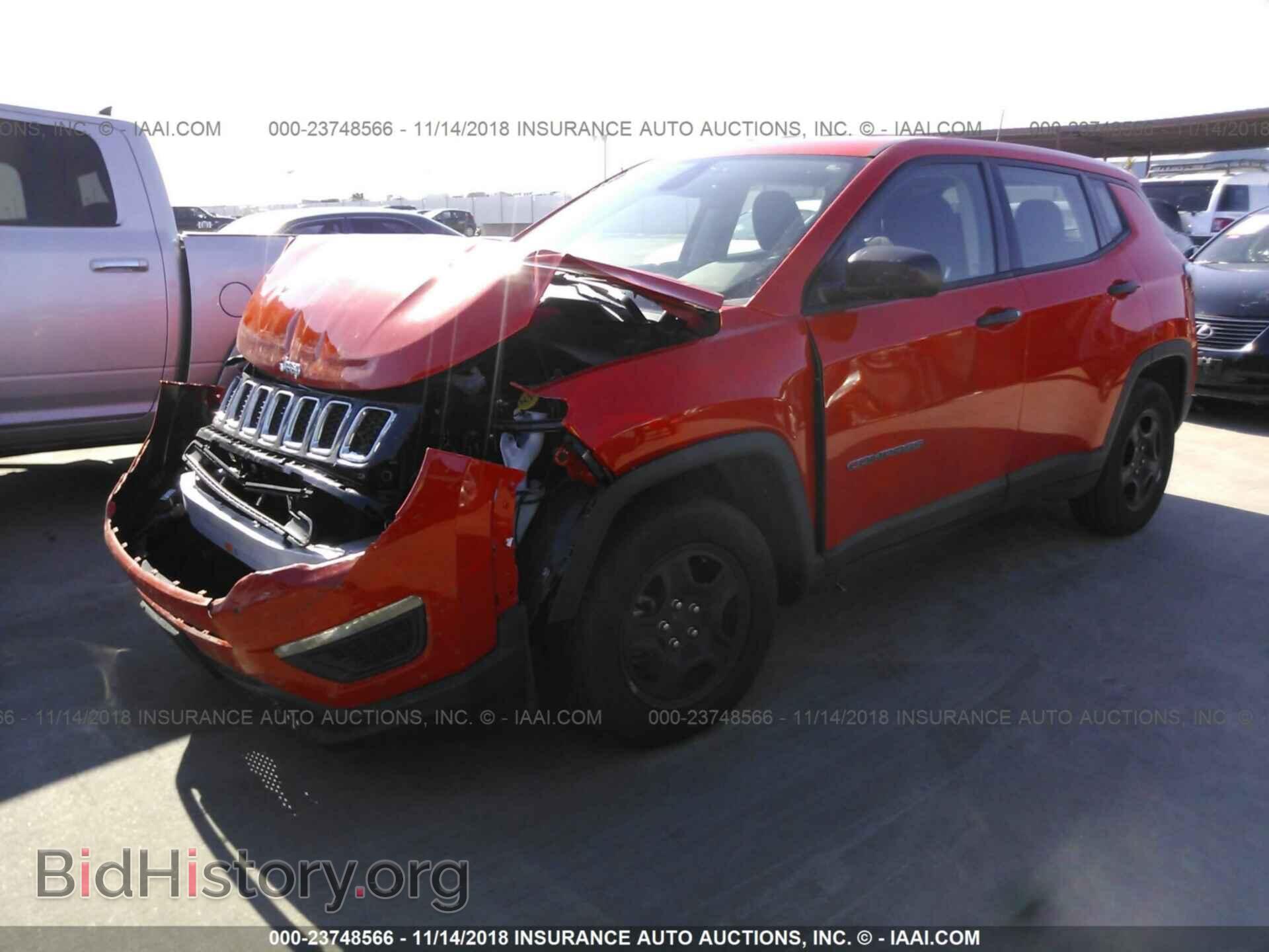 2017 JEEP COMPASS - VIN: 3C4NJCAB5HT668282 - Фото 2