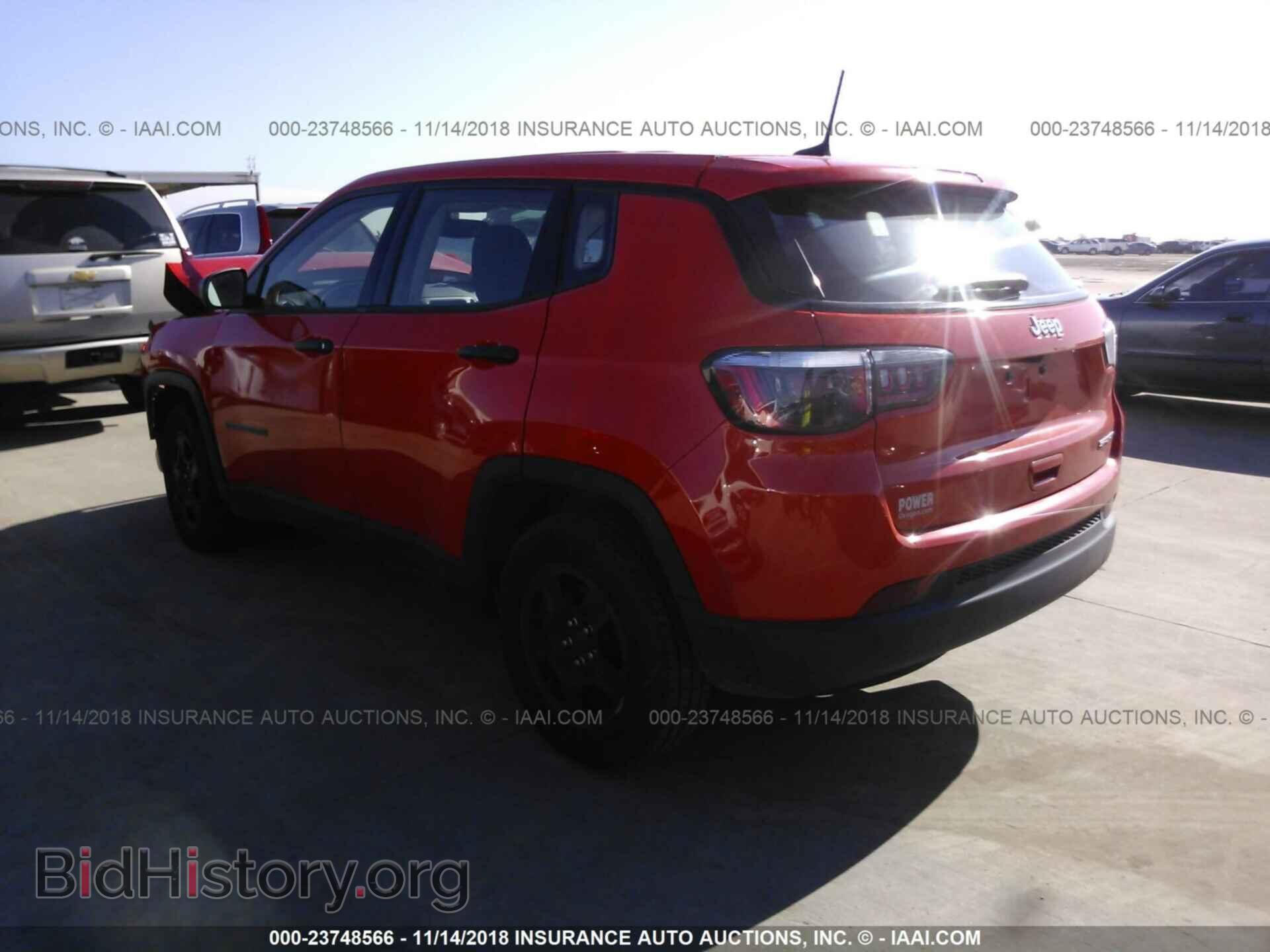 2017 JEEP COMPASS - VIN: 3C4NJCAB5HT668282 - Фото 3