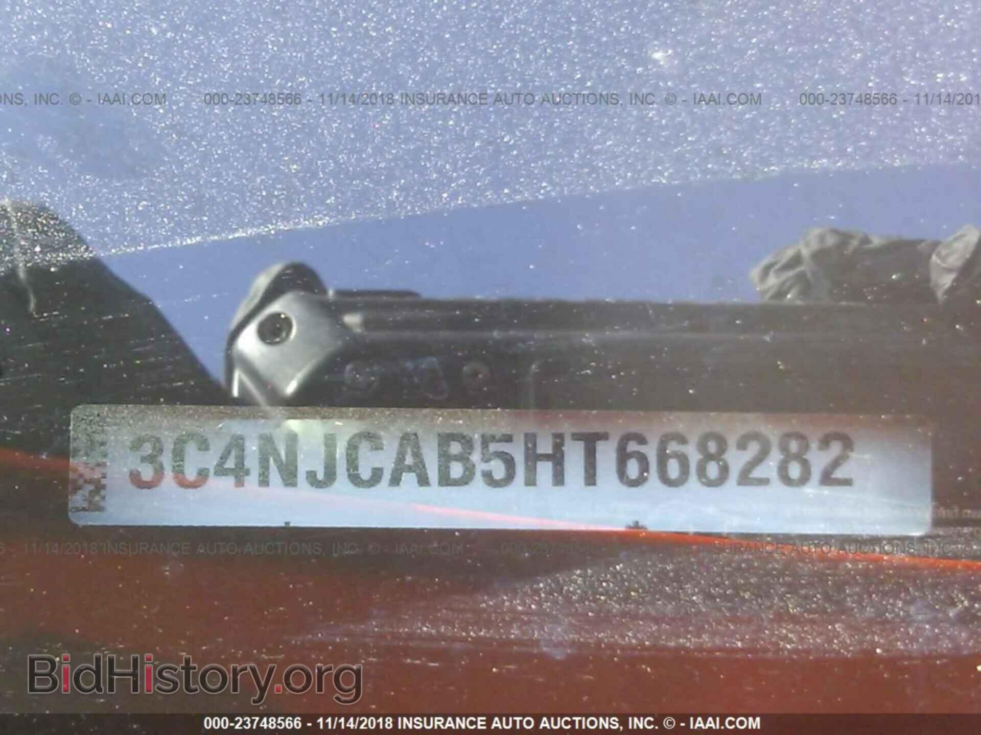 2017 JEEP COMPASS - VIN: 3C4NJCAB5HT668282 - Фото 9