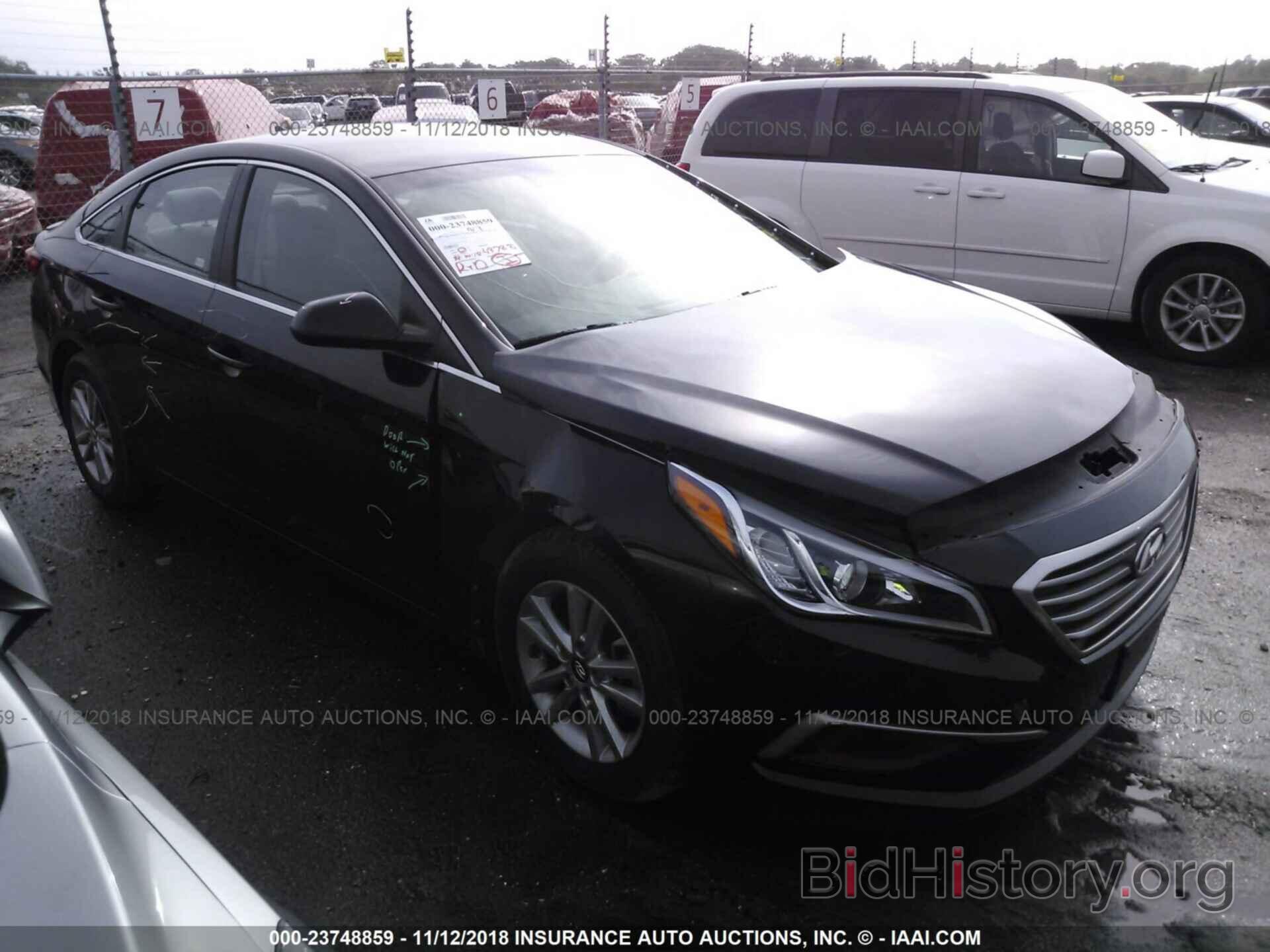 Photo 5NPE24AF3HH514496 - HYUNDAI SONATA 2017