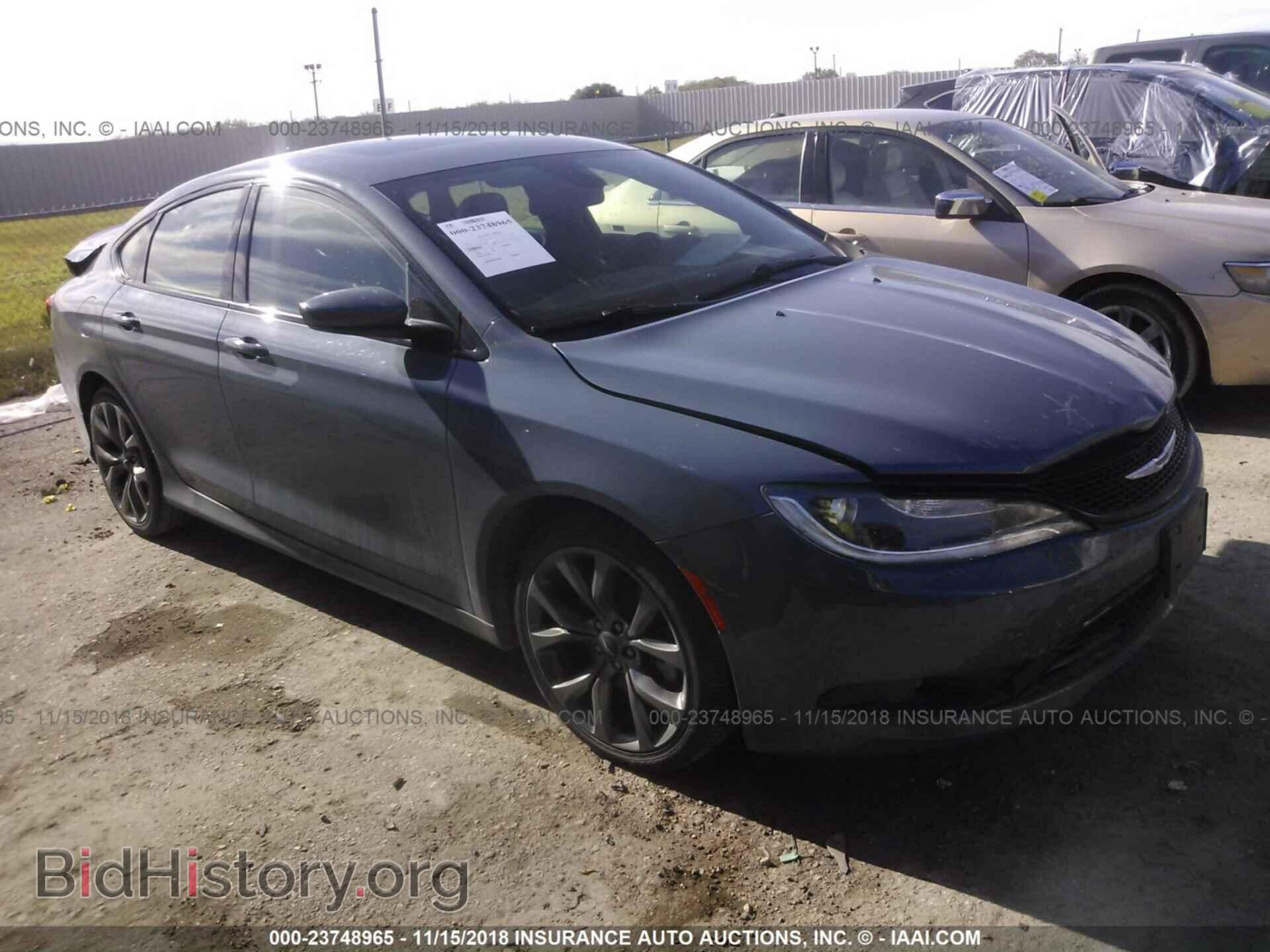 Photo 1C3CCCBG6FN609058 - CHRYSLER 200 2015