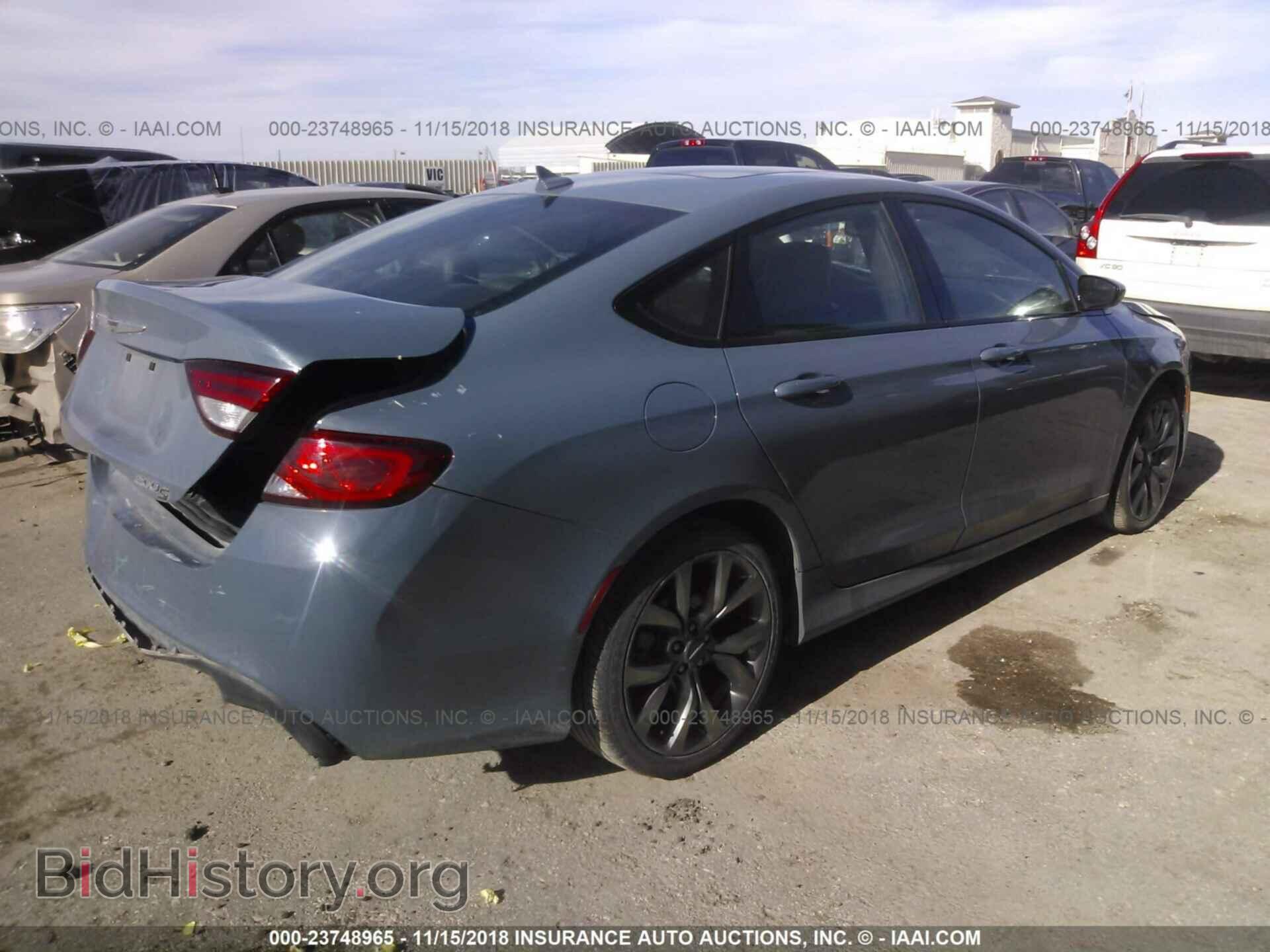 2015 CHRYSLER 200 - VIN: 1C3CCCBG6FN609058 - Фото 4