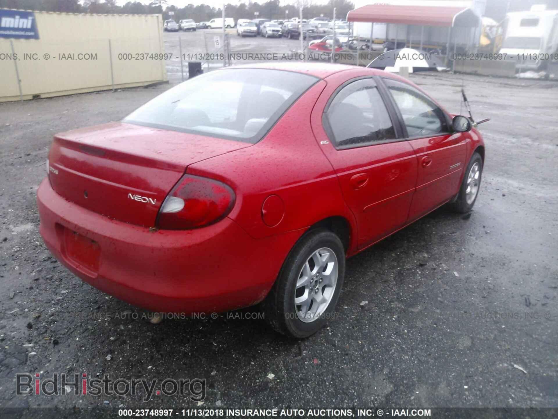2000 DODGE NEON - VIN: 1B3ES46C5YD519236 - Photo 4