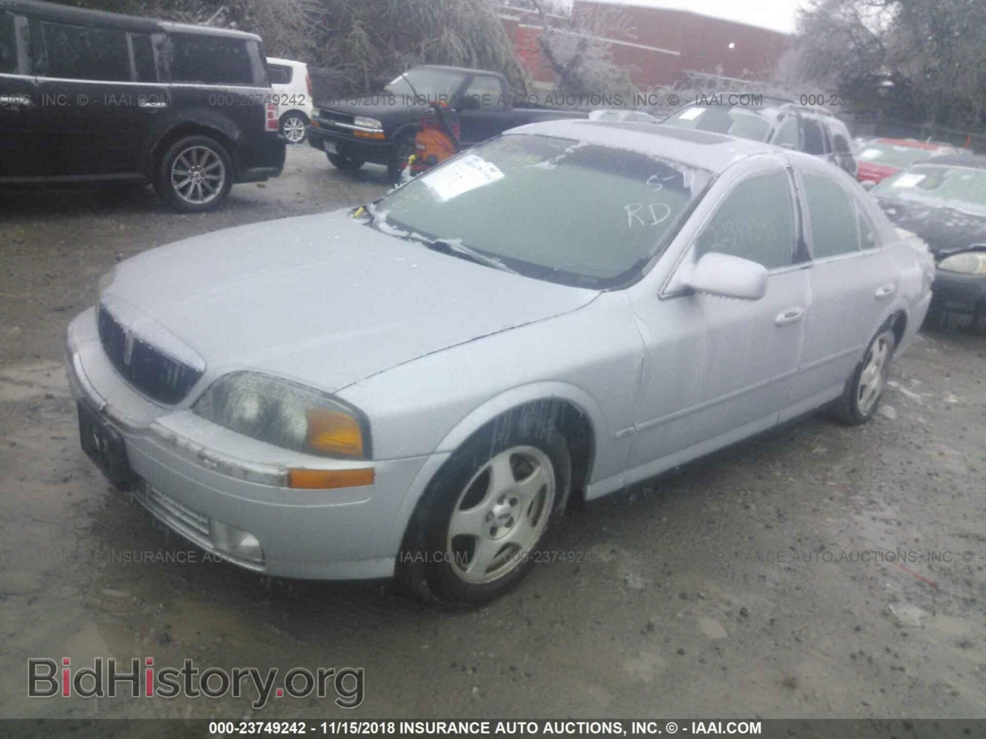 2000 LINCOLN LS - VIN: 1LNHM87A7YY934802 - Фото 2
