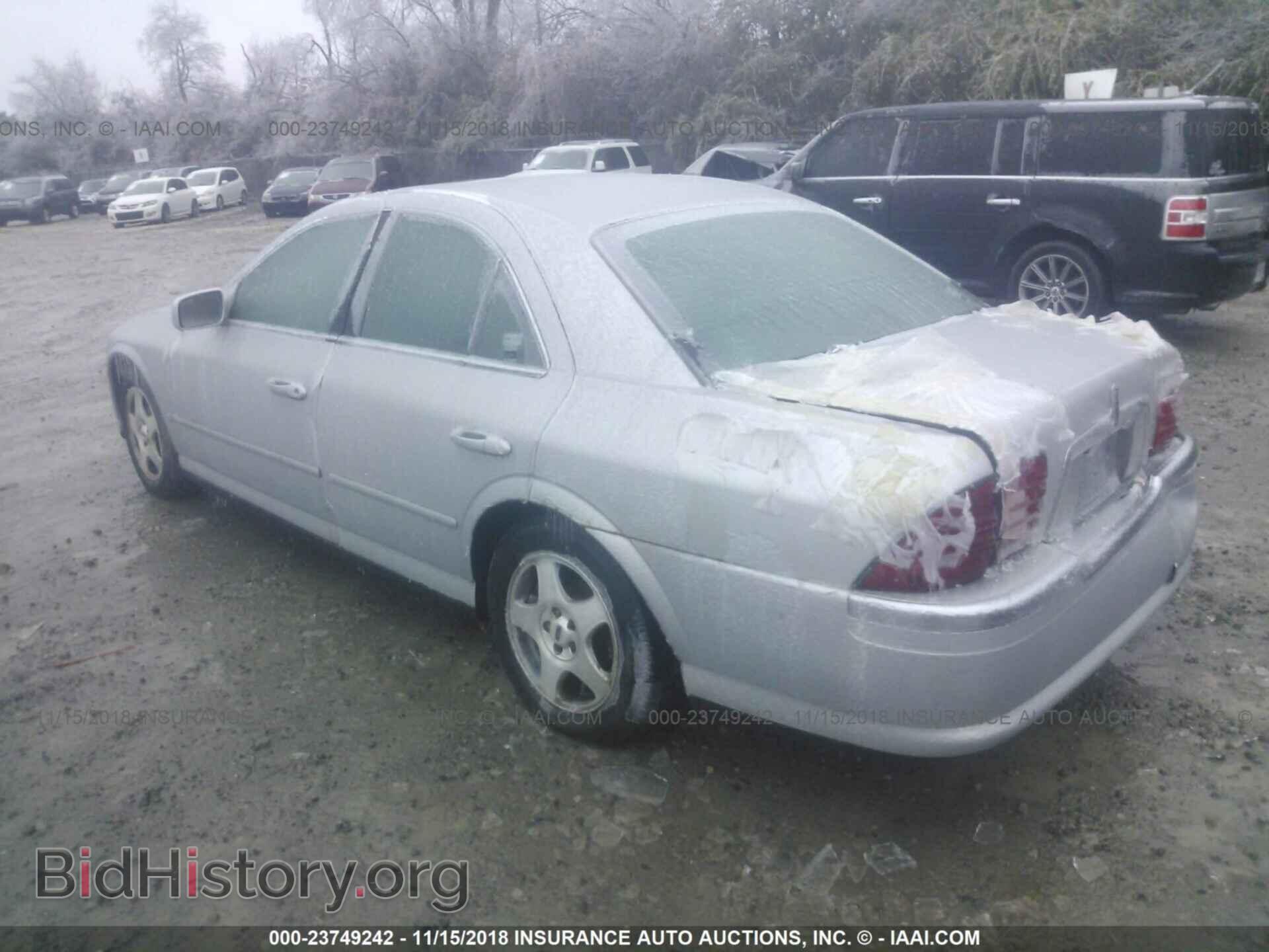 2000 LINCOLN LS - VIN: 1LNHM87A7YY934802 - Фото 3