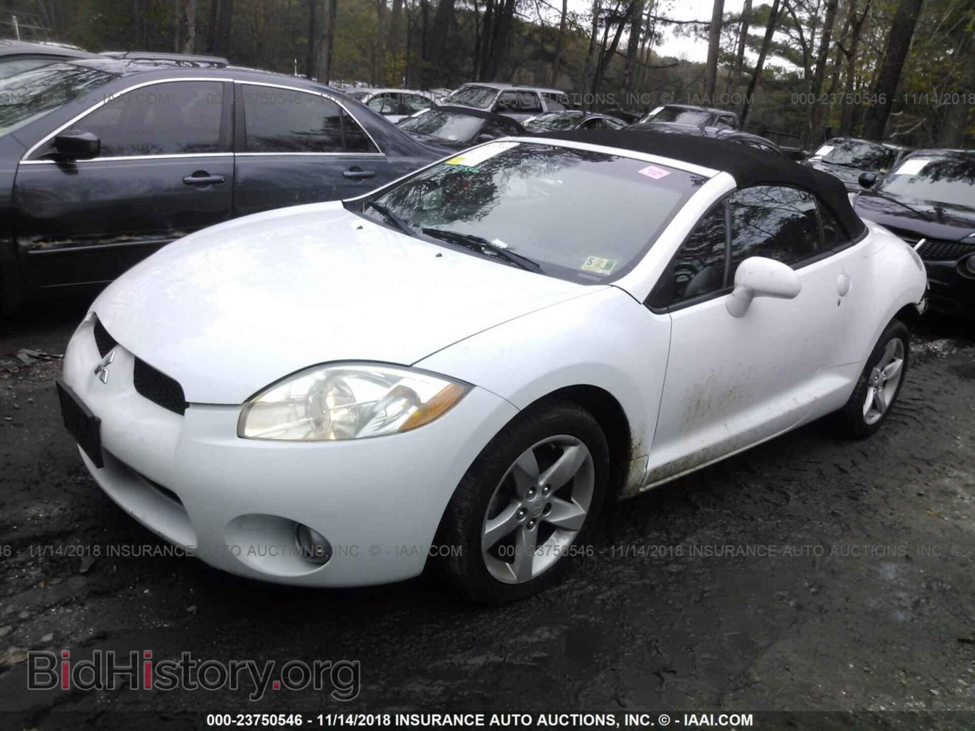 2008 MITSUBISHI ECLIPSE - VIN: 4A3AL25F08E007434 - Фото 2