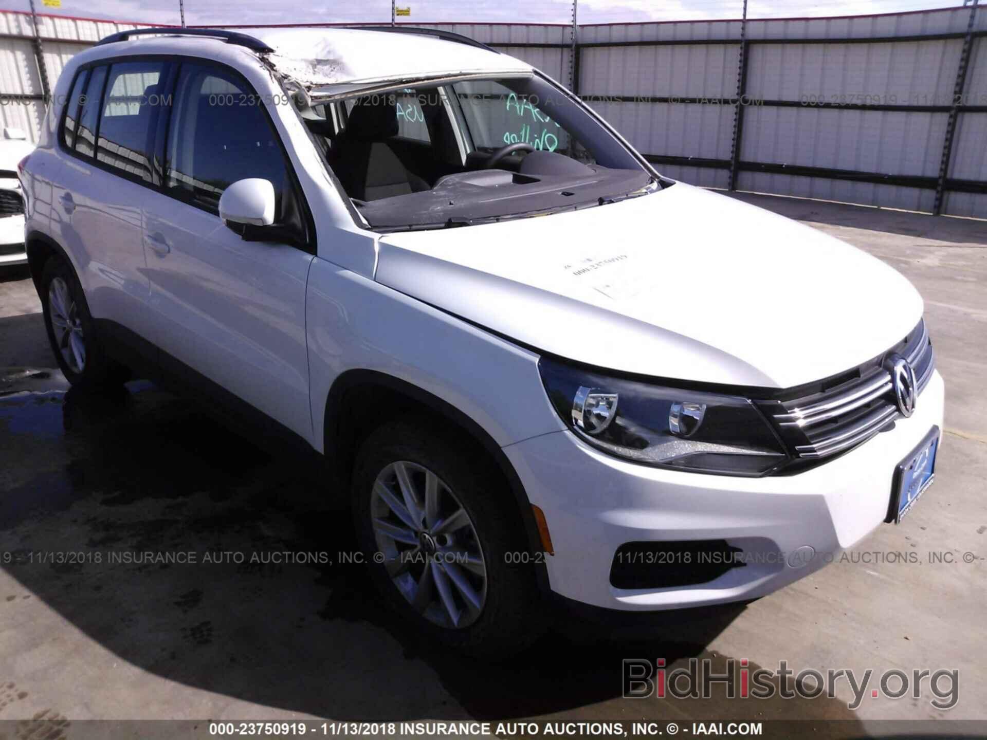 Фотография WVGAV7AX1JK000763 - VOLKSWAGEN TIGUAN LIMITED 2018