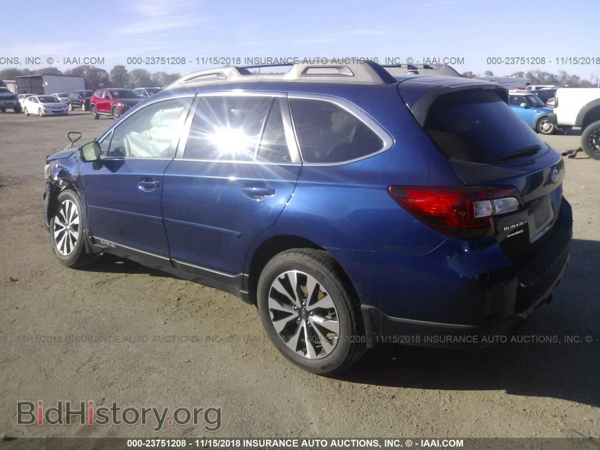 2015 SUBARU OUTBACK - VIN: 4S4BSELC6F3360494 - Фото 3