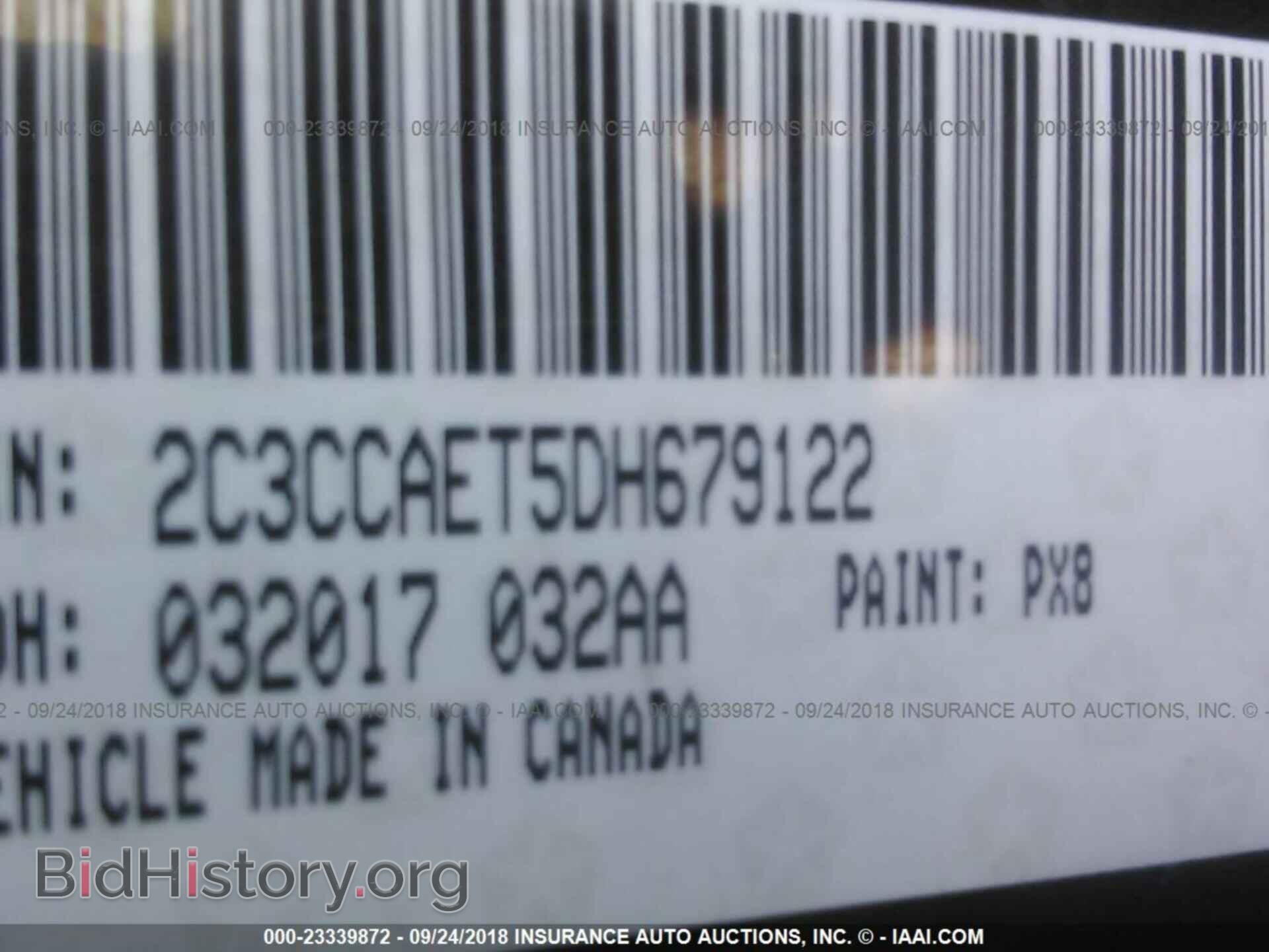 2013 CHRYSLER 300C - VIN: 2C3CCAET5DH679122 - Фото 9