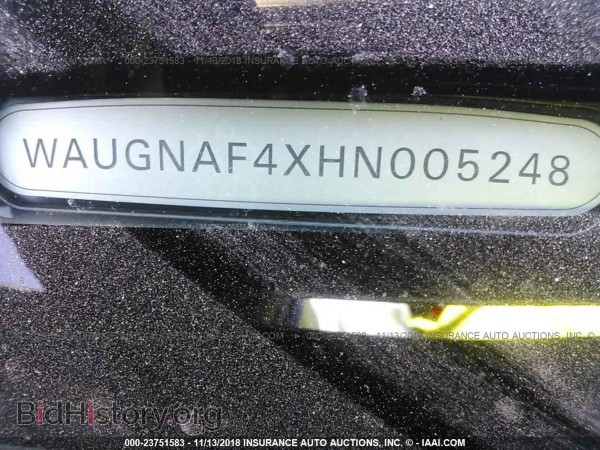 2017 Audi A4 - VIN: WAUGNAF4XHN005248 - Фото 9