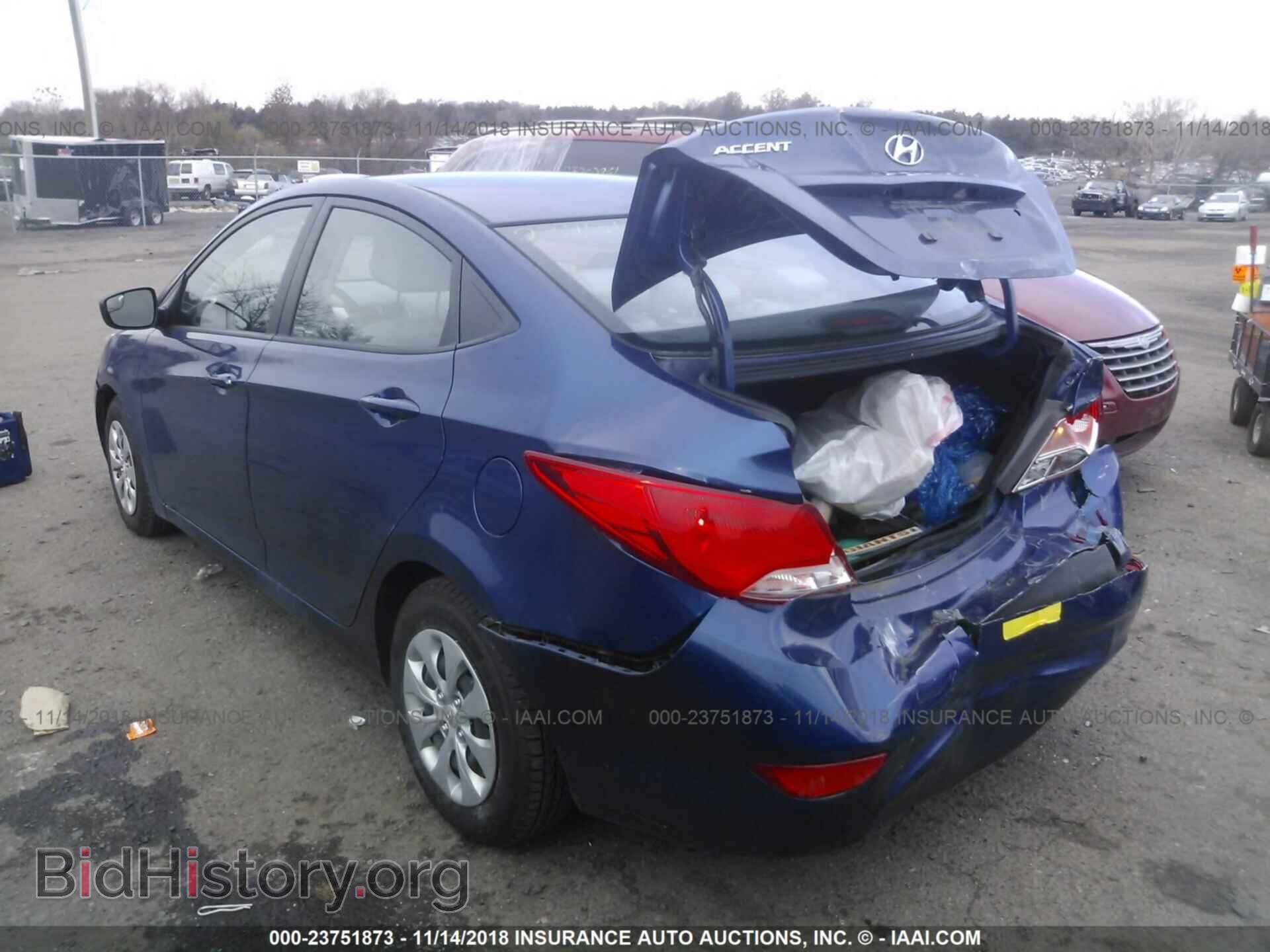 2015 HYUNDAI ACCENT - VIN: KMHCT4AE3FU804084 - Фото 3