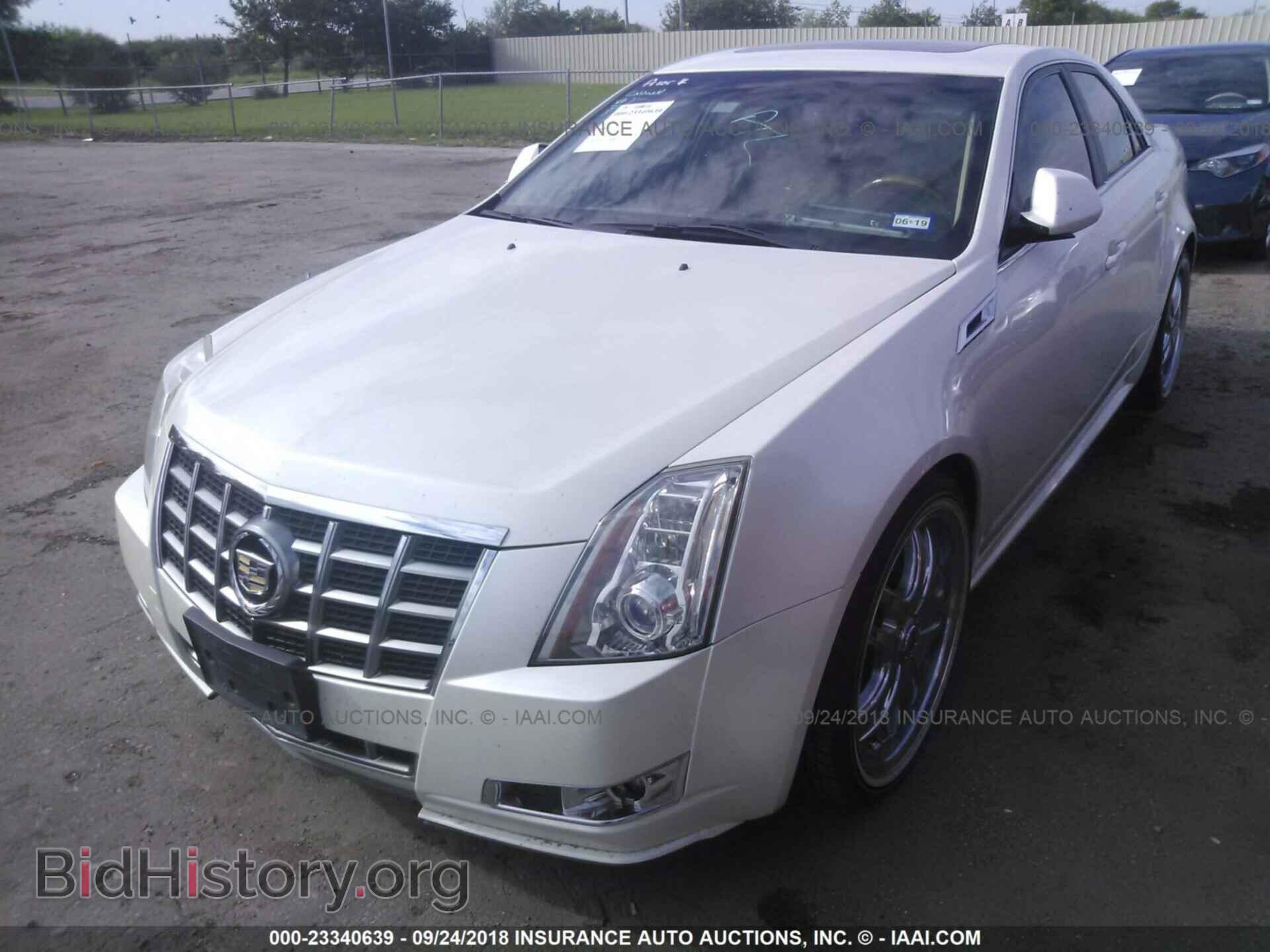 2012 CADILLAC CTS - VIN: 1G6DP5E31C0138523 - Photo 2