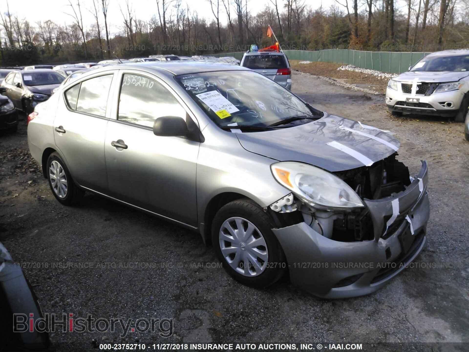 Фотография 3N1CN7AP1CL913380 - NISSAN VERSA 2012