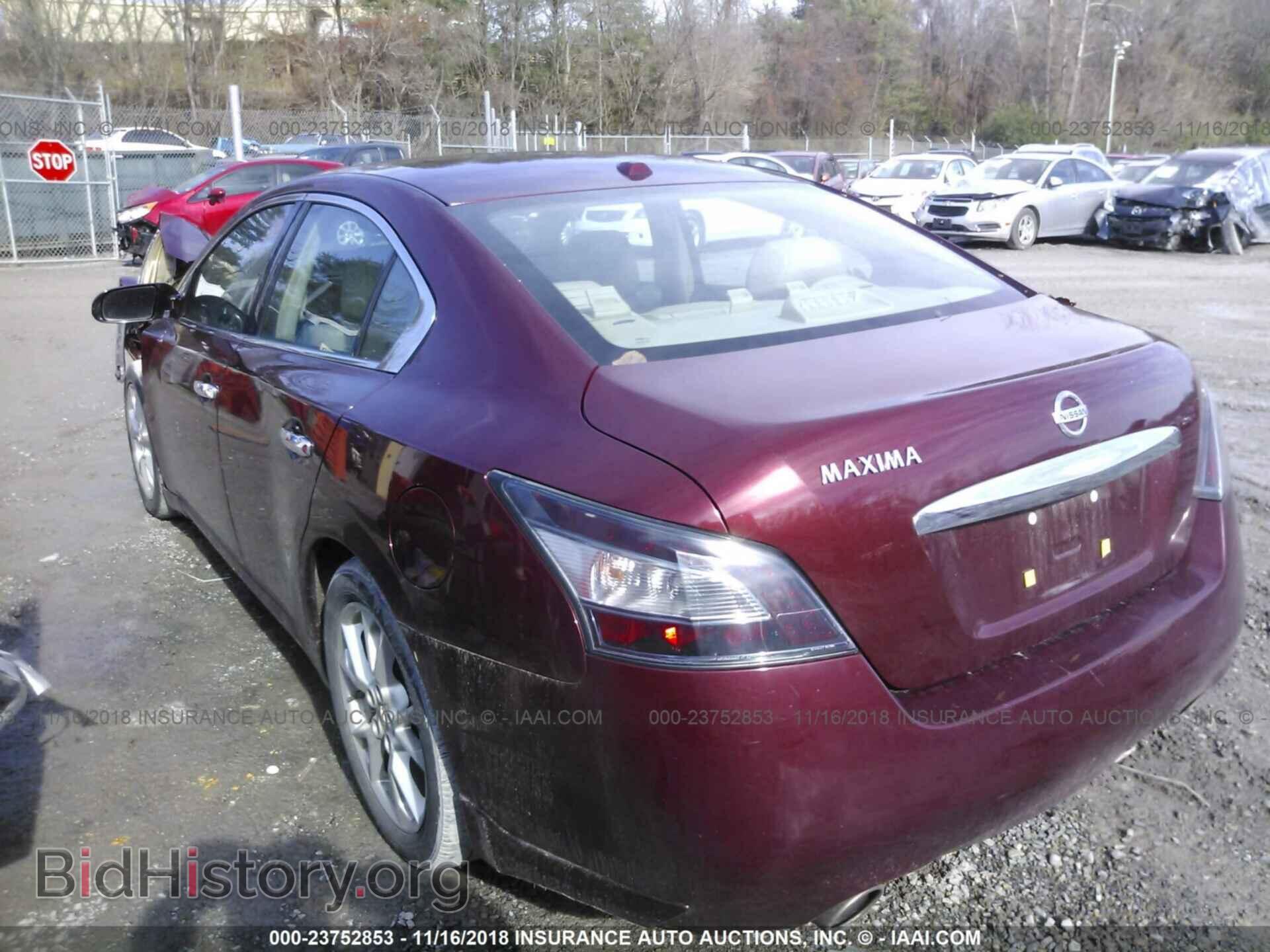 2013 NISSAN MAXIMA - VIN: 1N4AA5AP8DC833467 - Фото 3